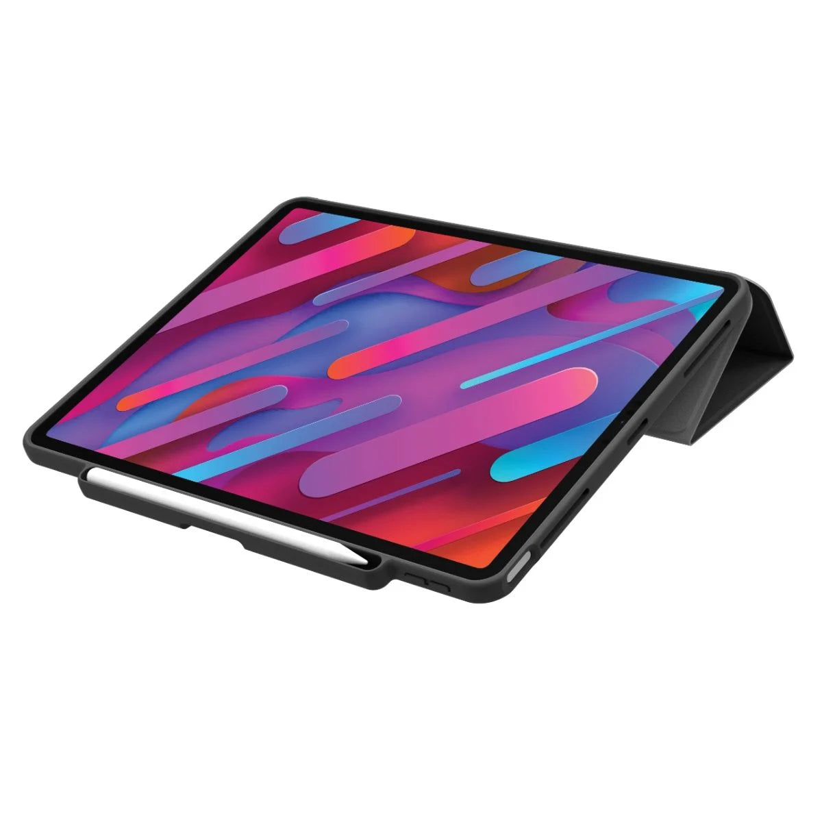 Moov Aspect Tri-Fold Case with Pencil Holder for iPad Air 13-inch/Pro 12.9-inch - Black