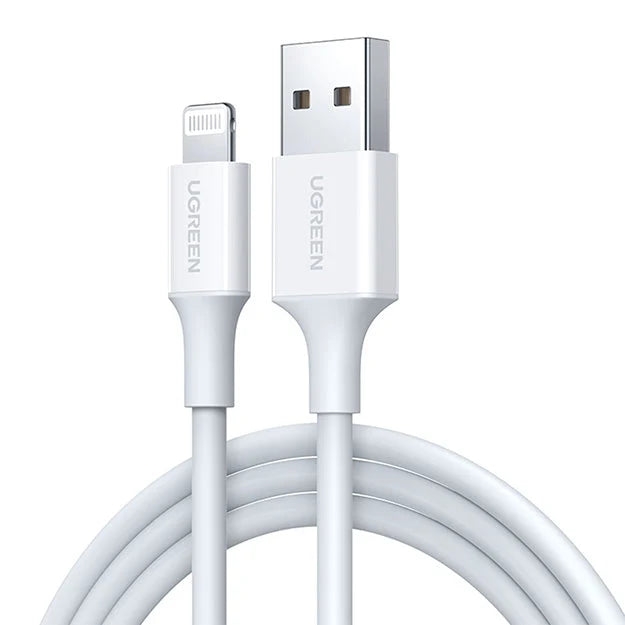 UGreen USB To MFI Lightning USB Cable 2 Meter - White