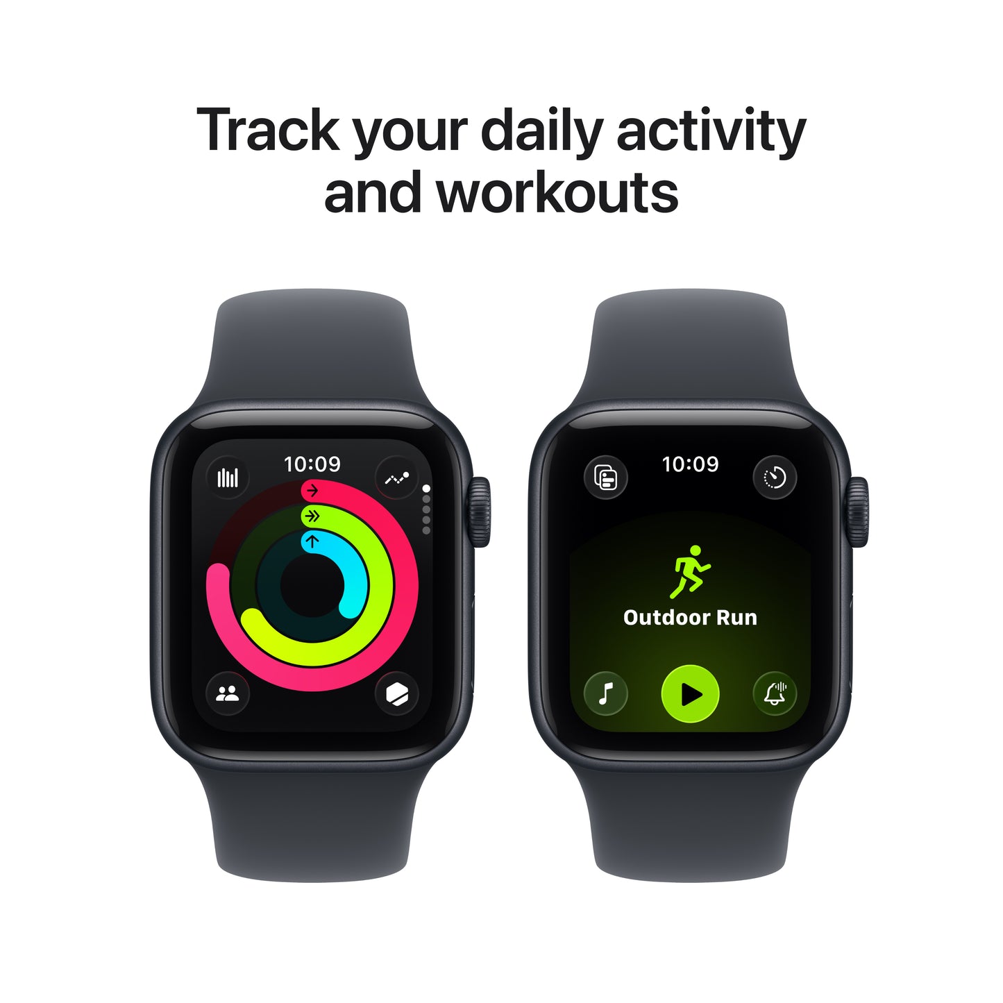 Apple Watch SE 3 GPS 40mm Midnight Aluminium Case with Midnight Sport Band