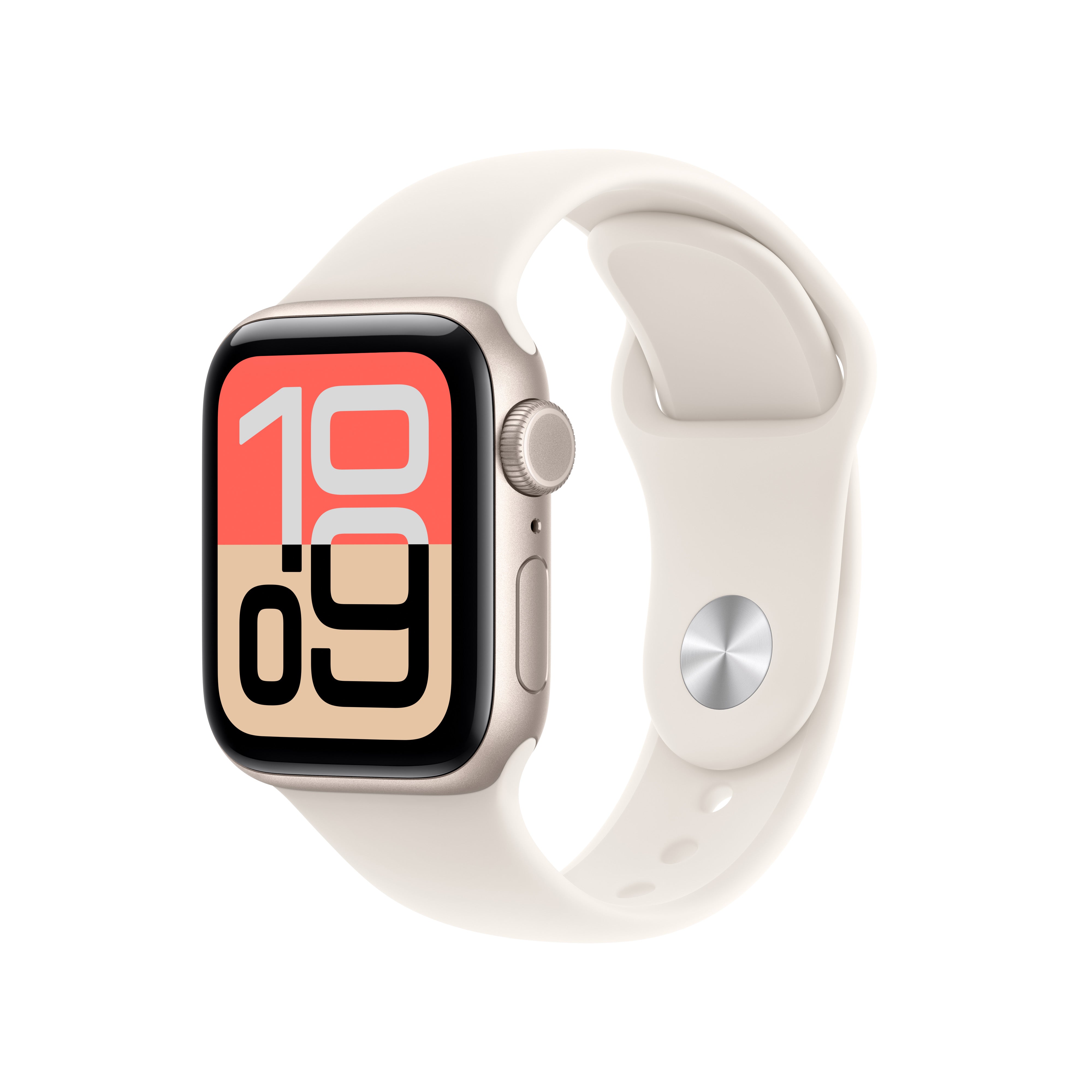 Apple Watch SE 3 GPS 40mm Starlight Aluminium Case with Starlight Sport Band