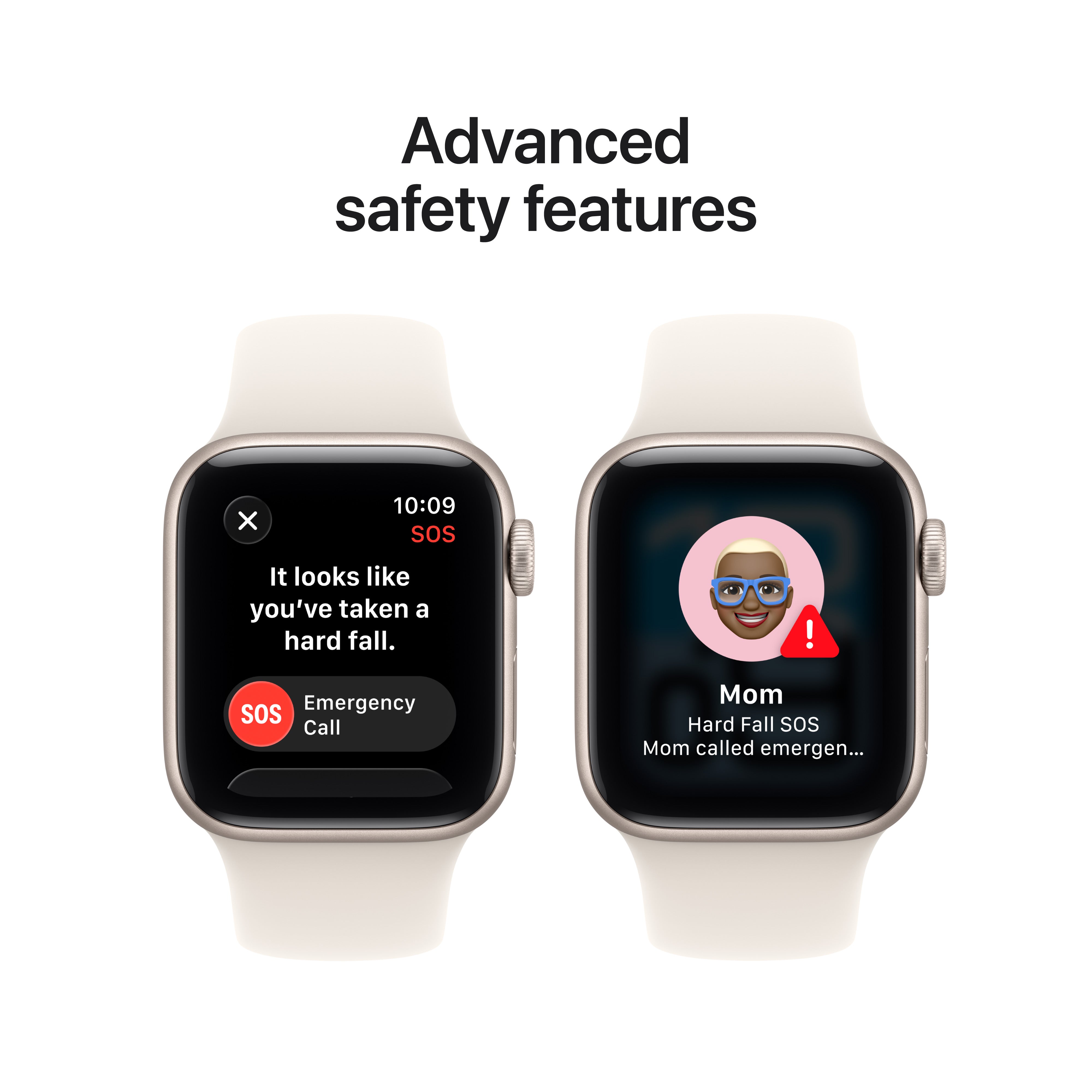 Apple Watch SE 3 GPS 40mm Starlight Aluminium Case with Starlight Sport Band