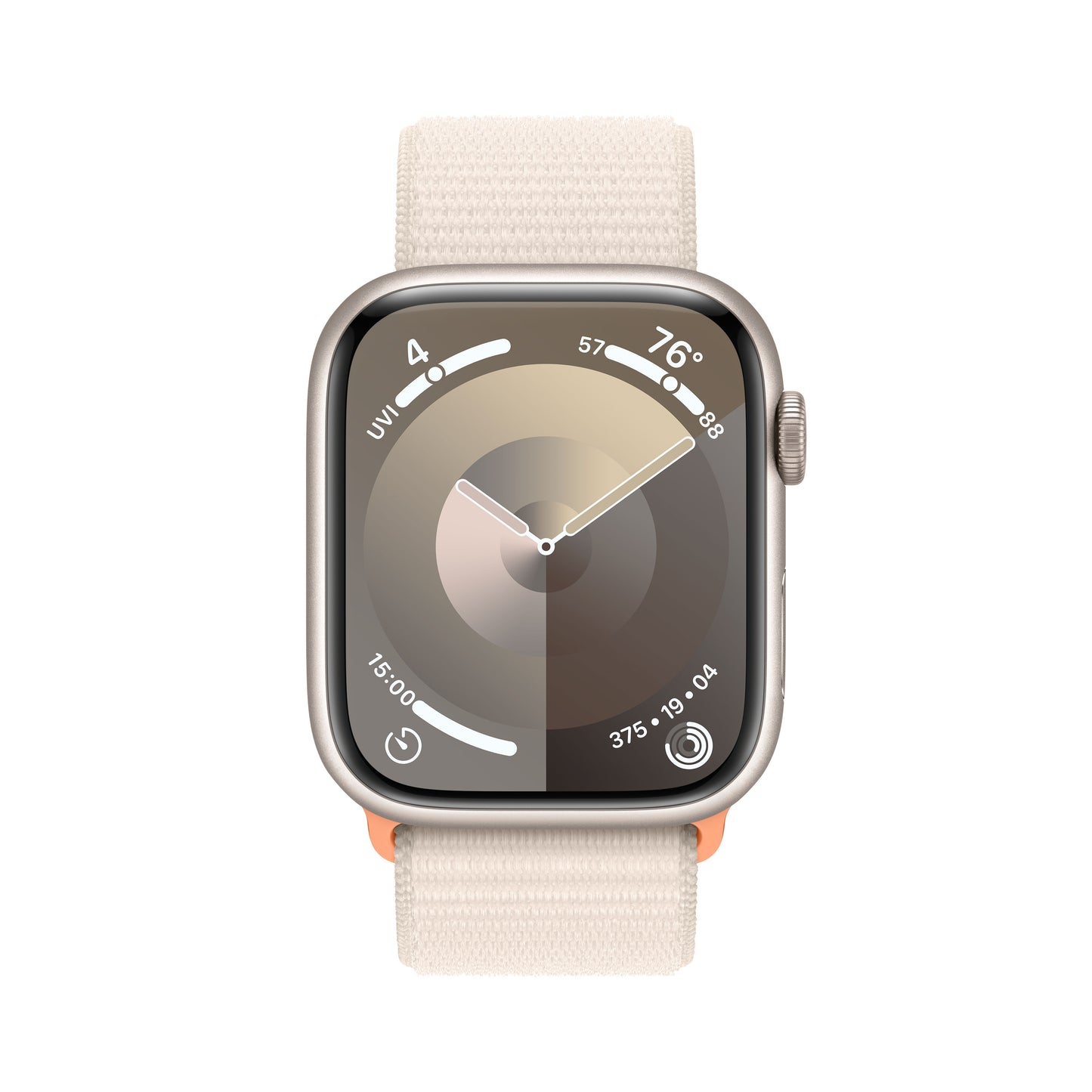 Apple Watch Series 9 GPS 45mm Starlight Aluminium Case