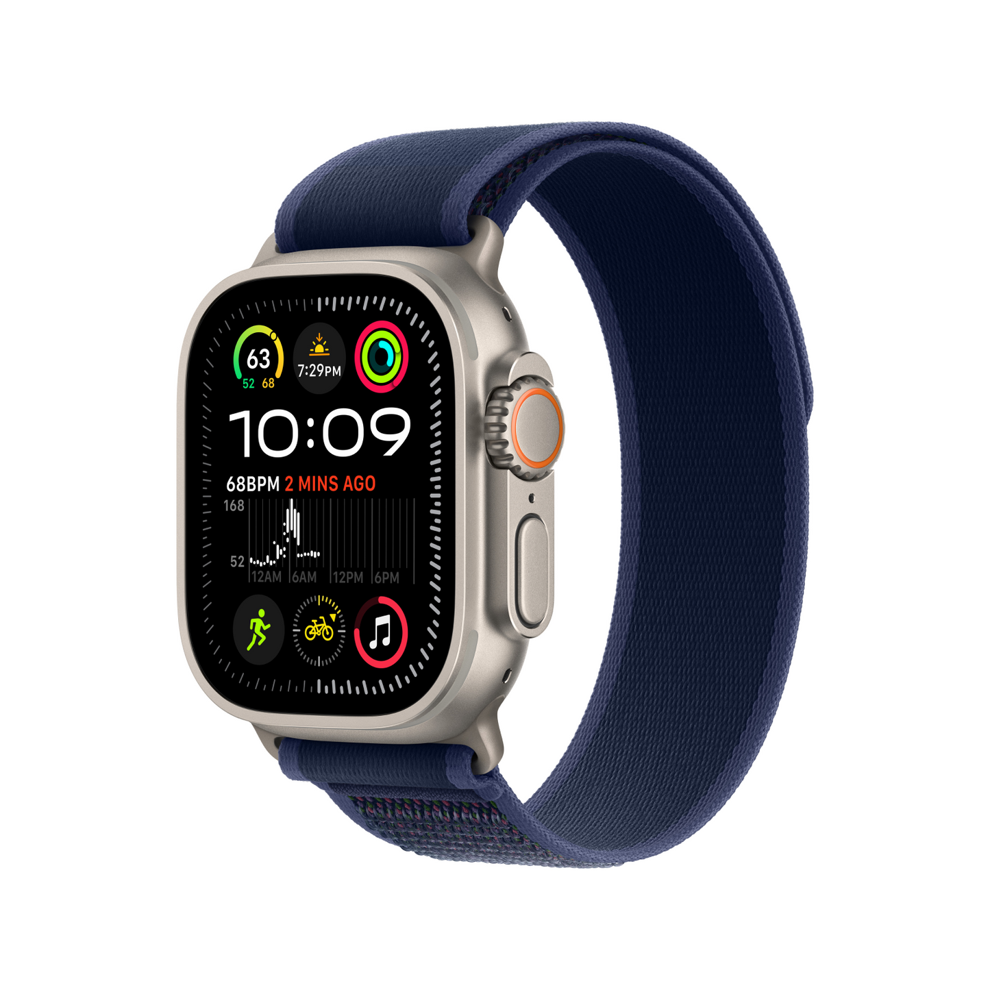 Apple Watch Ultra 2 GPS + Cellular 49mm - Blue Trail Loop