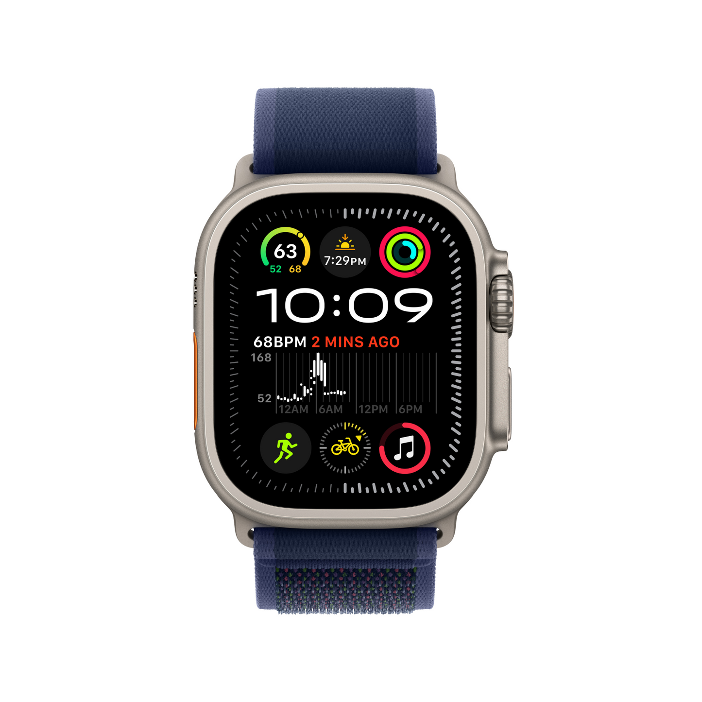 Apple Watch Ultra 2 GPS + Cellular 49mm - Blue Trail Loop