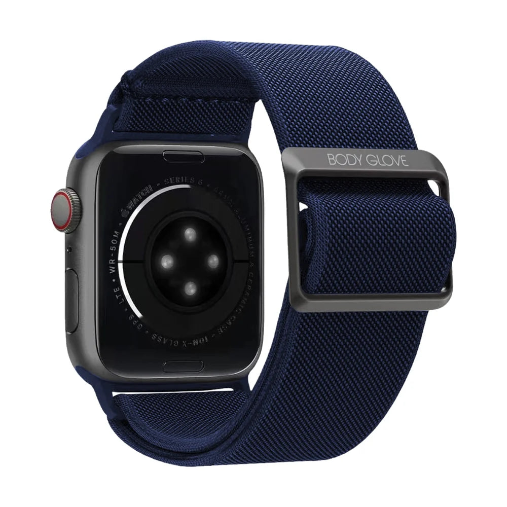 Body Glove Nylon Watch Strap for Apple Watch (44mm / 45mm / 49mm) – Navy