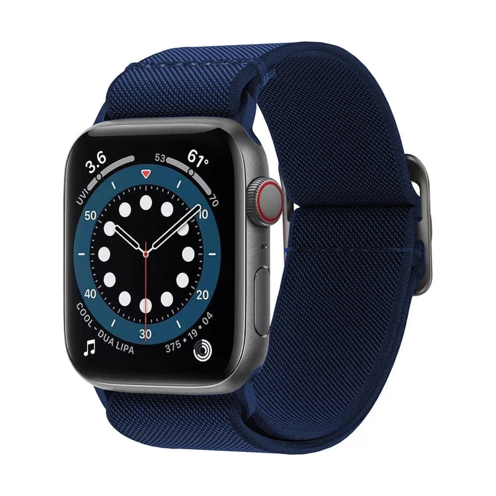 Body Glove Nylon Watch Strap for Apple Watch (44mm / 45mm / 49mm) – Navy