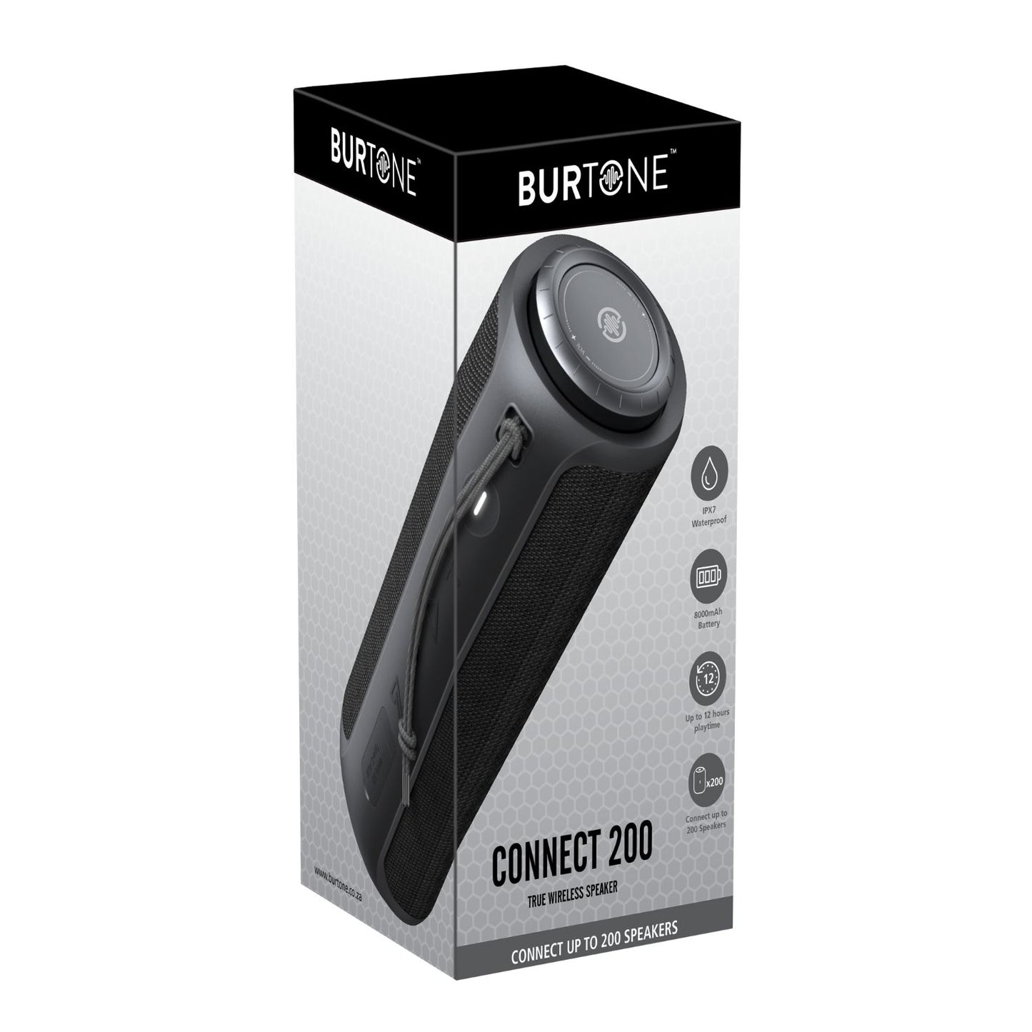 Burtone Large Bluetooth Speaker BURTONE LARGE [CONNECT 200] BLUETOOTH SPEAKER