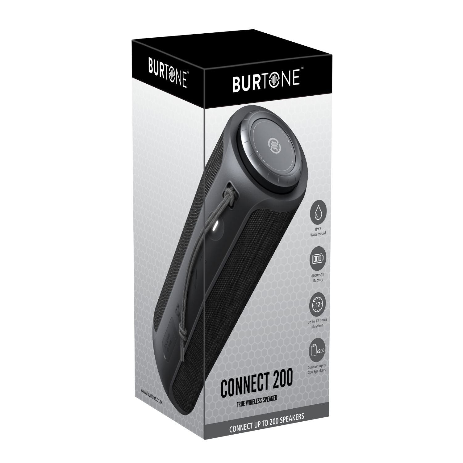 Burtone Large Bluetooth Speaker BURTONE LARGE [CONNECT 200] BLUETOOTH SPEAKER