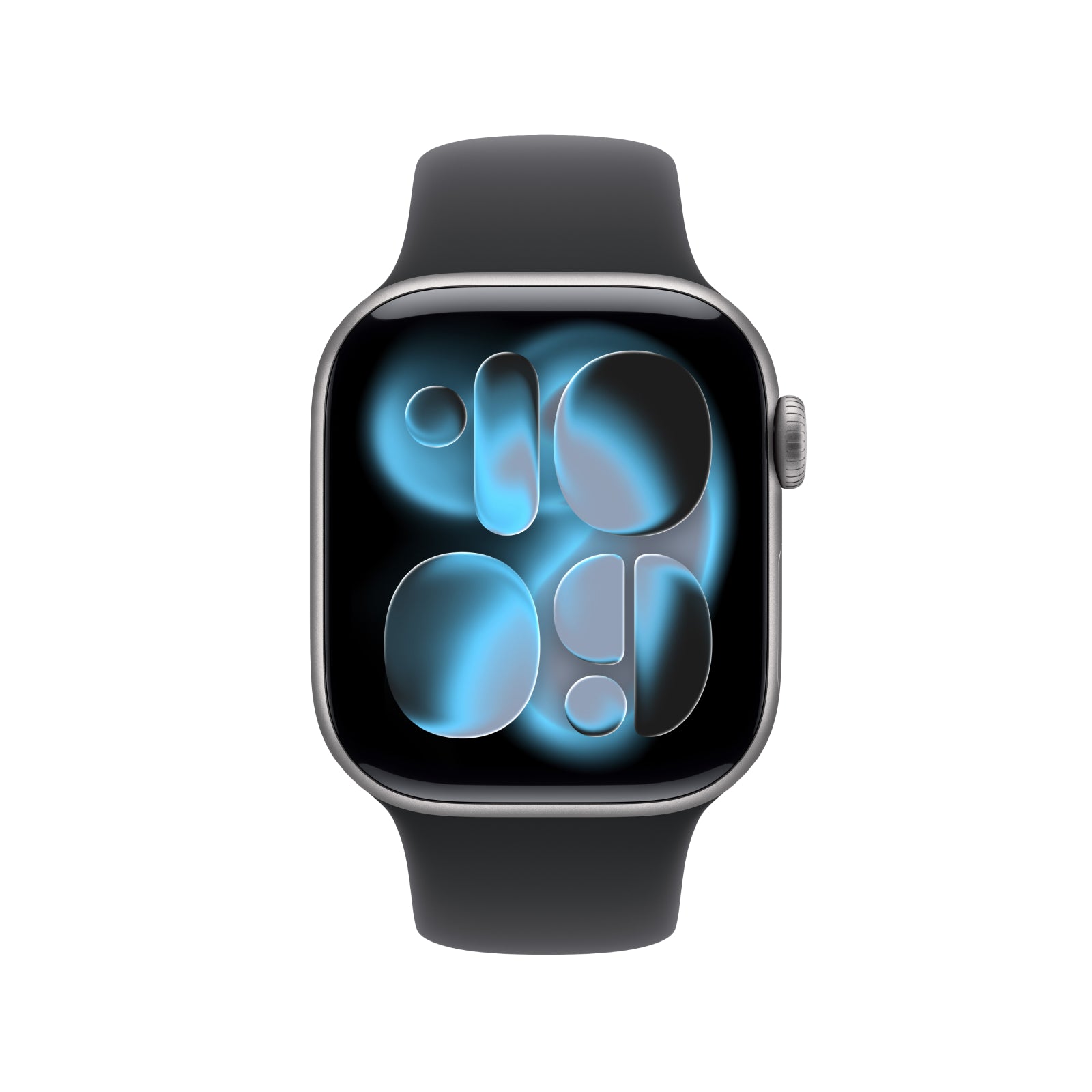 Apple Watch Series 11 GPS 42mm Space Grey Aluminium Case with Black Sport Band