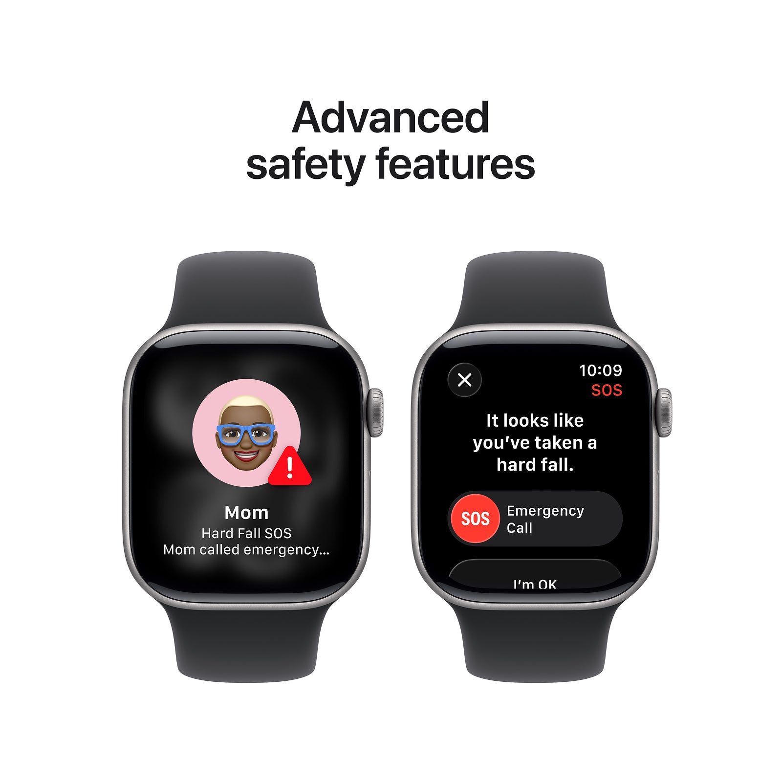 Apple Watch Series 11 GPS 42mm Space Grey Aluminium Case with Black Sport Band