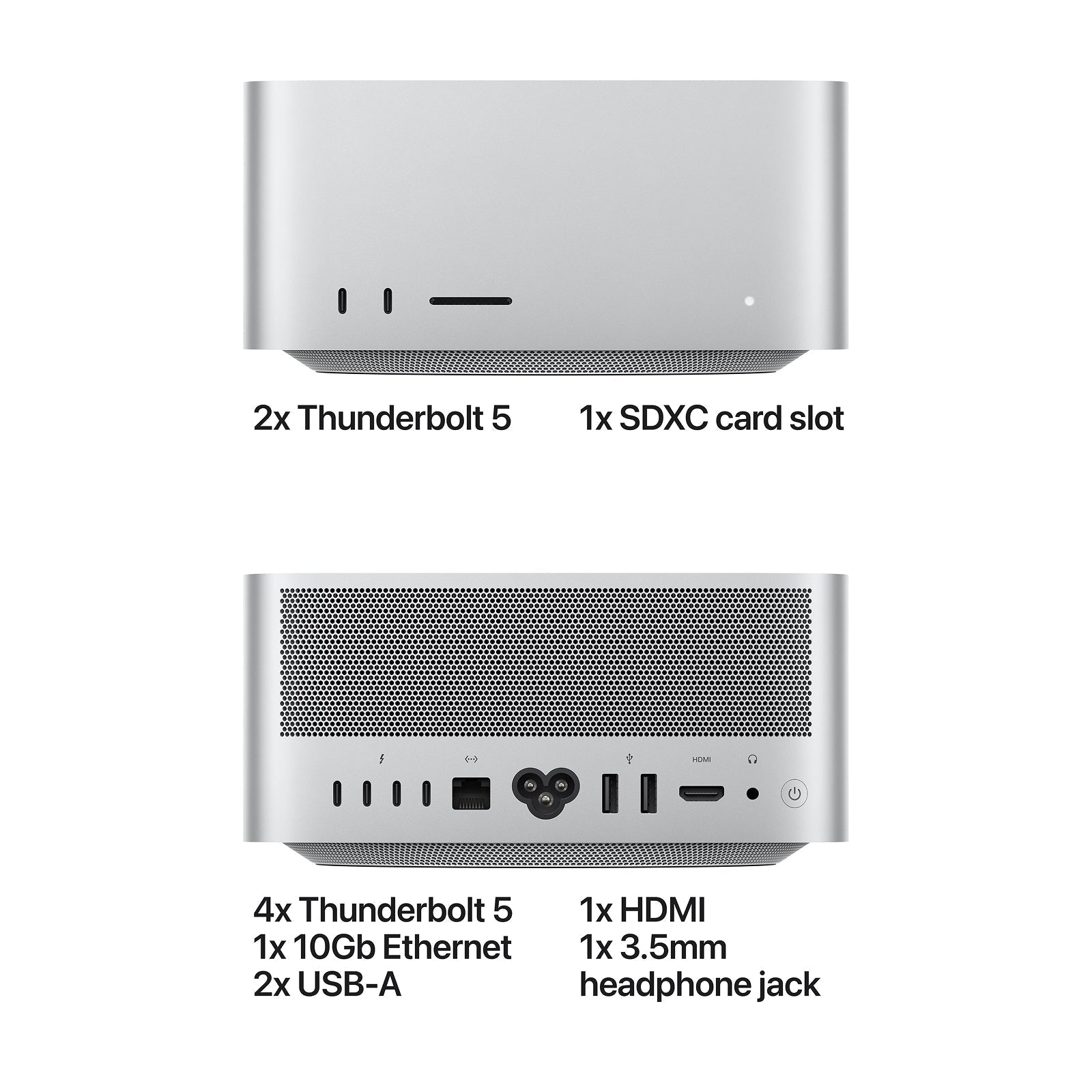 Mac Studio | Apple M5 Ultra chip | 30‑core CPU 64‑core GPU | 96GB  1TB