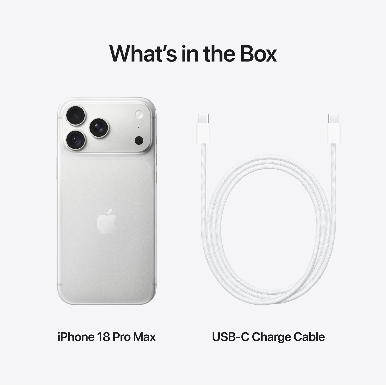 iPhone 18 Pro Max 256GB Silver