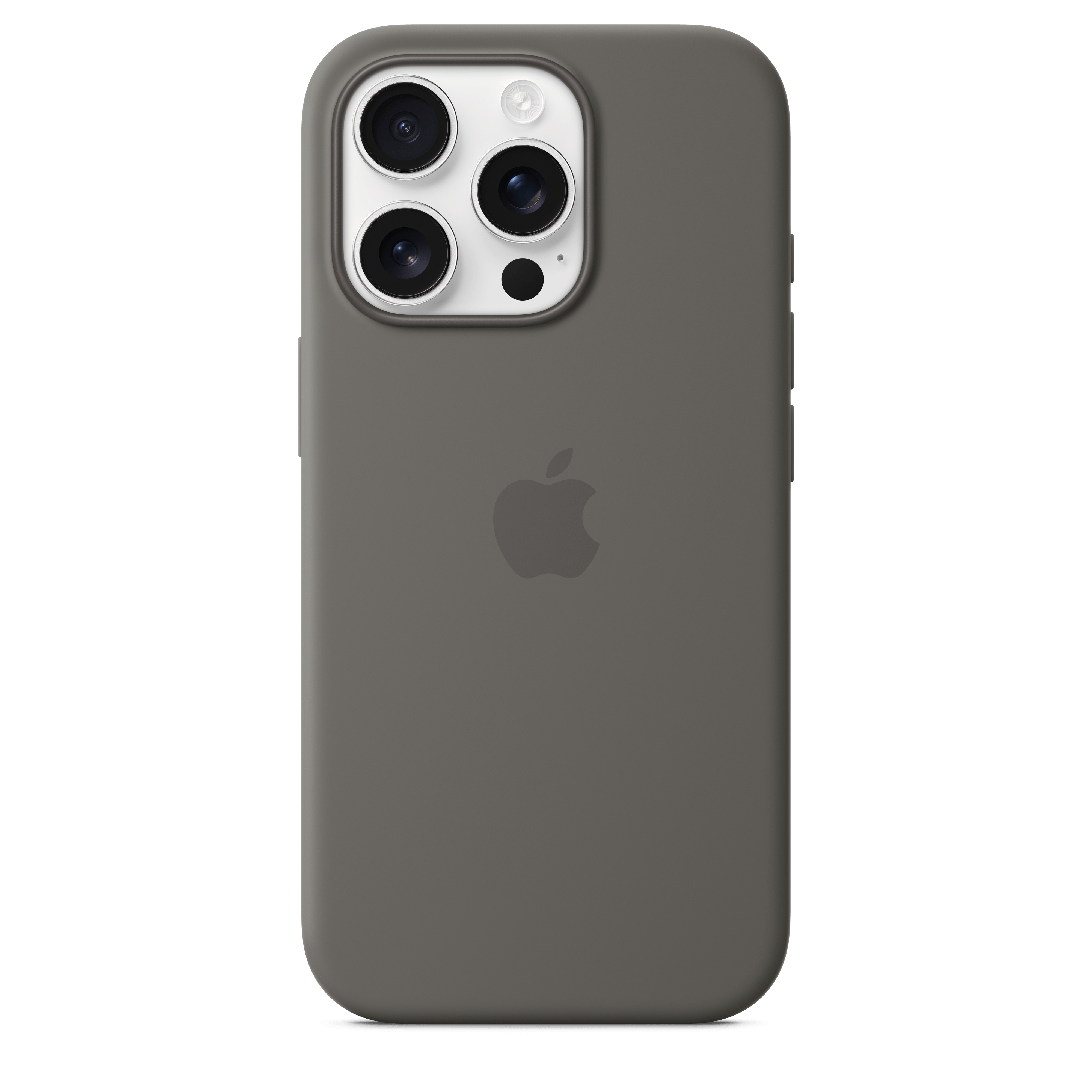 iPhone 16 Pro Silicone Case with MagSafe - Stone Grey