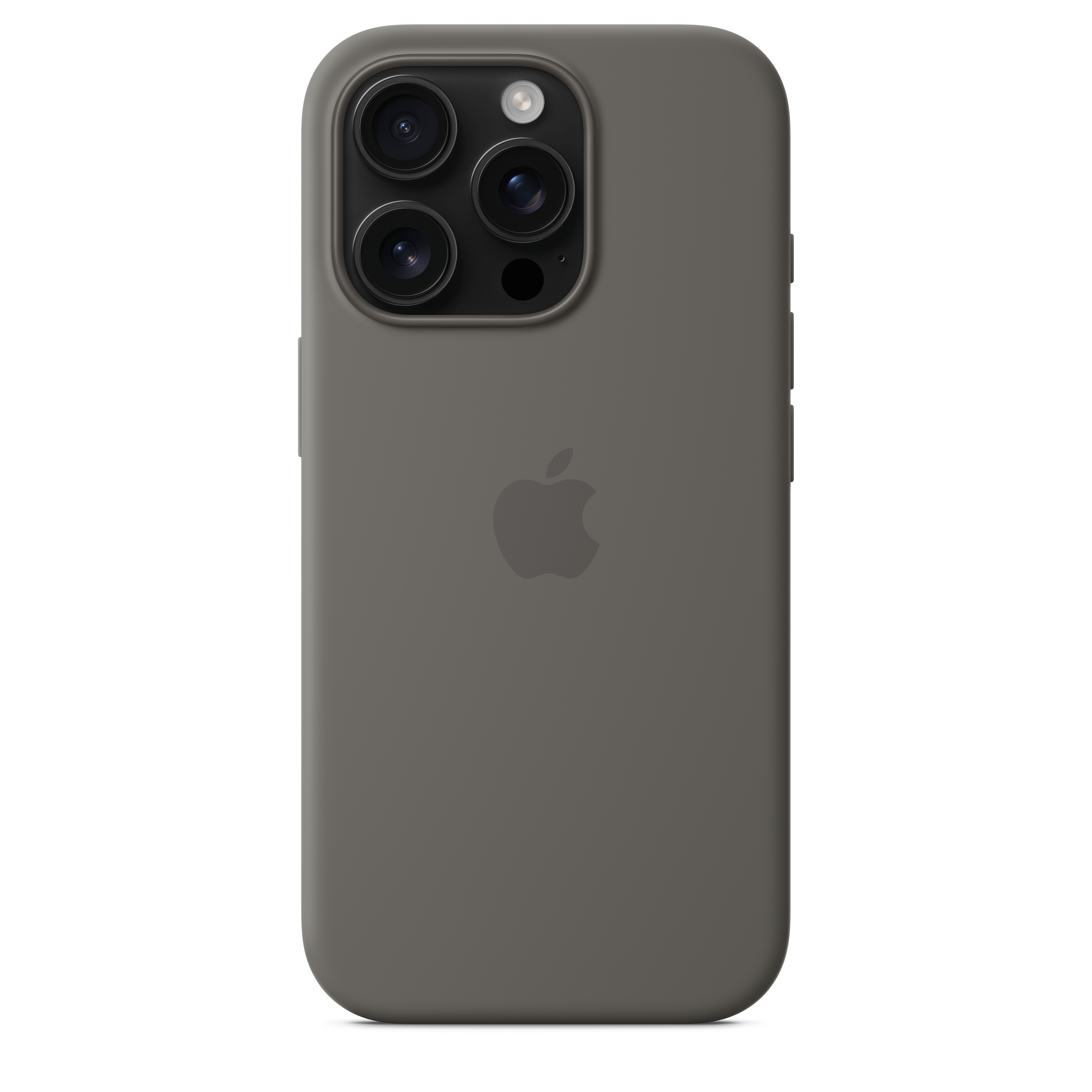 iPhone 16 Pro Silicone Case with MagSafe - Stone Grey