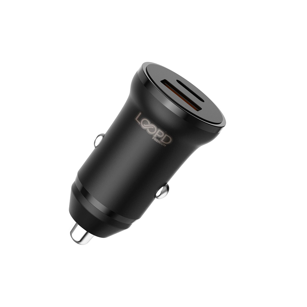 LOOPD Dual Port PD Car Charger – 20W