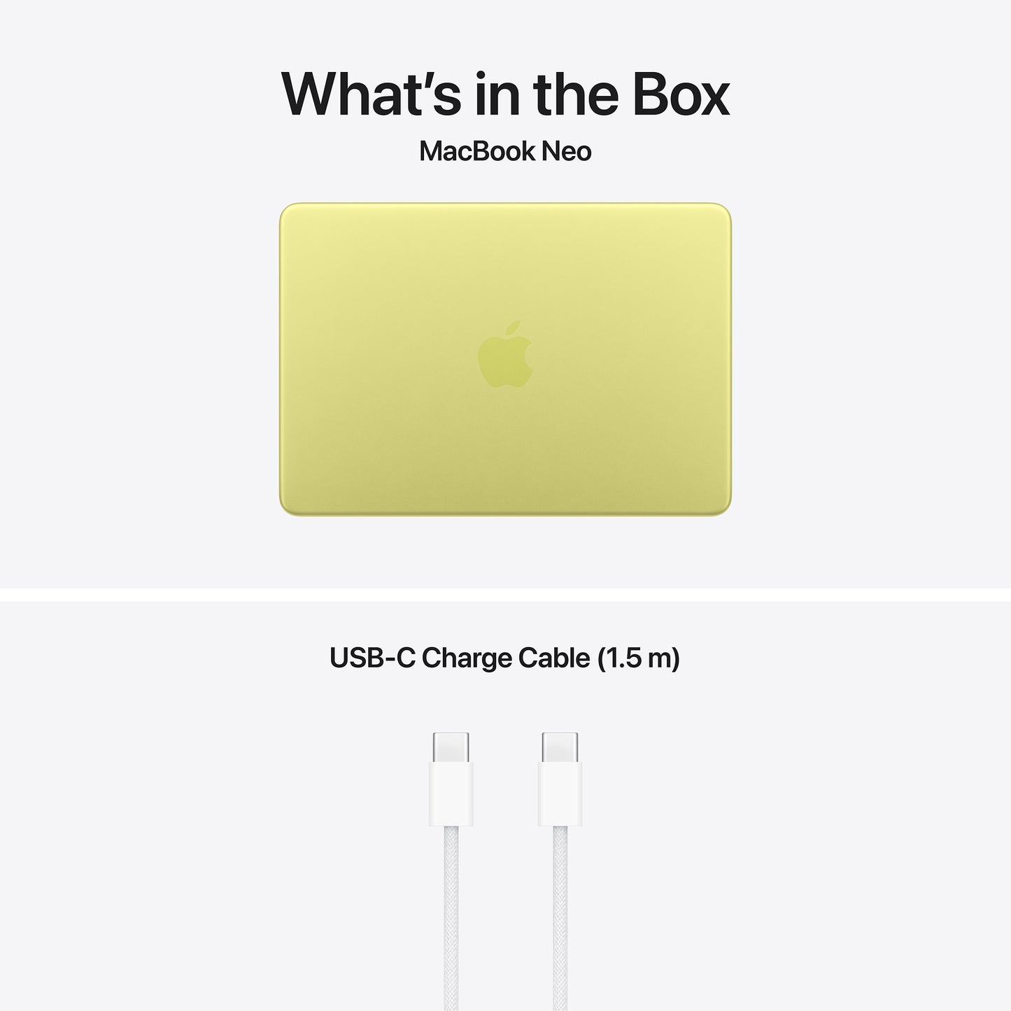 MacBook Neo 13-inch | Apple A18 Pro | Touch ID | 8GB | 512GB SSD - Citrus