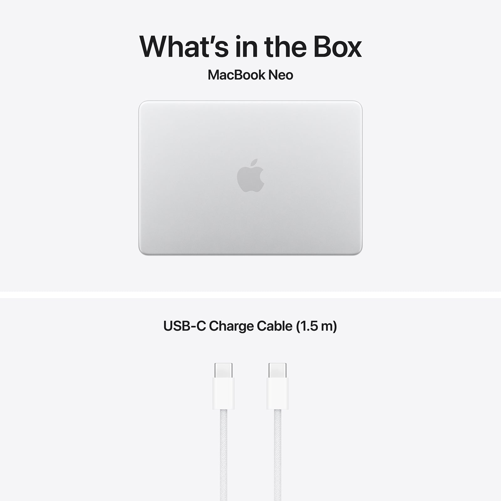 MacBook Neo 13-inch | Apple A18 Pro | Touch ID | 8GB | 512GB SSD - Silver