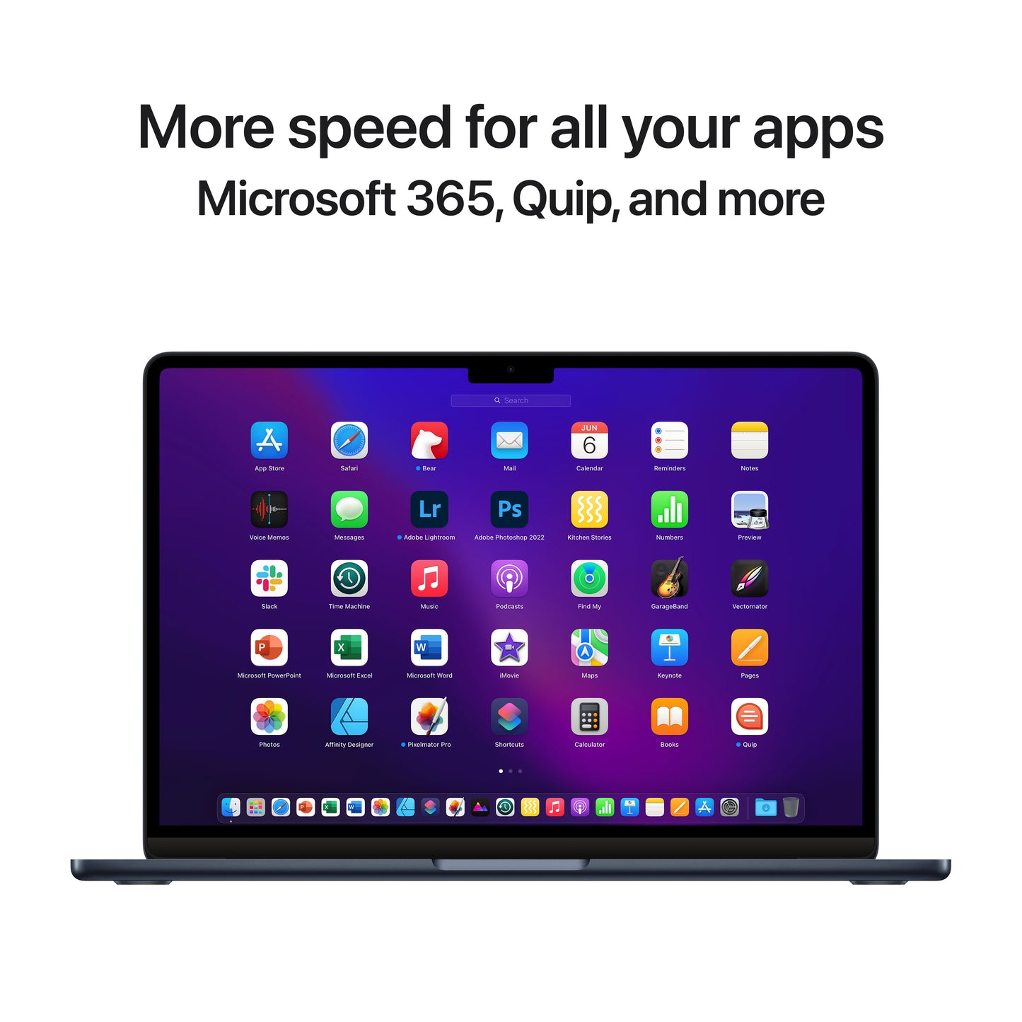 13-inch MacBook Air: Apple M2 chip with 8-core CPU and 8-core GPU, 16GB, 256GB