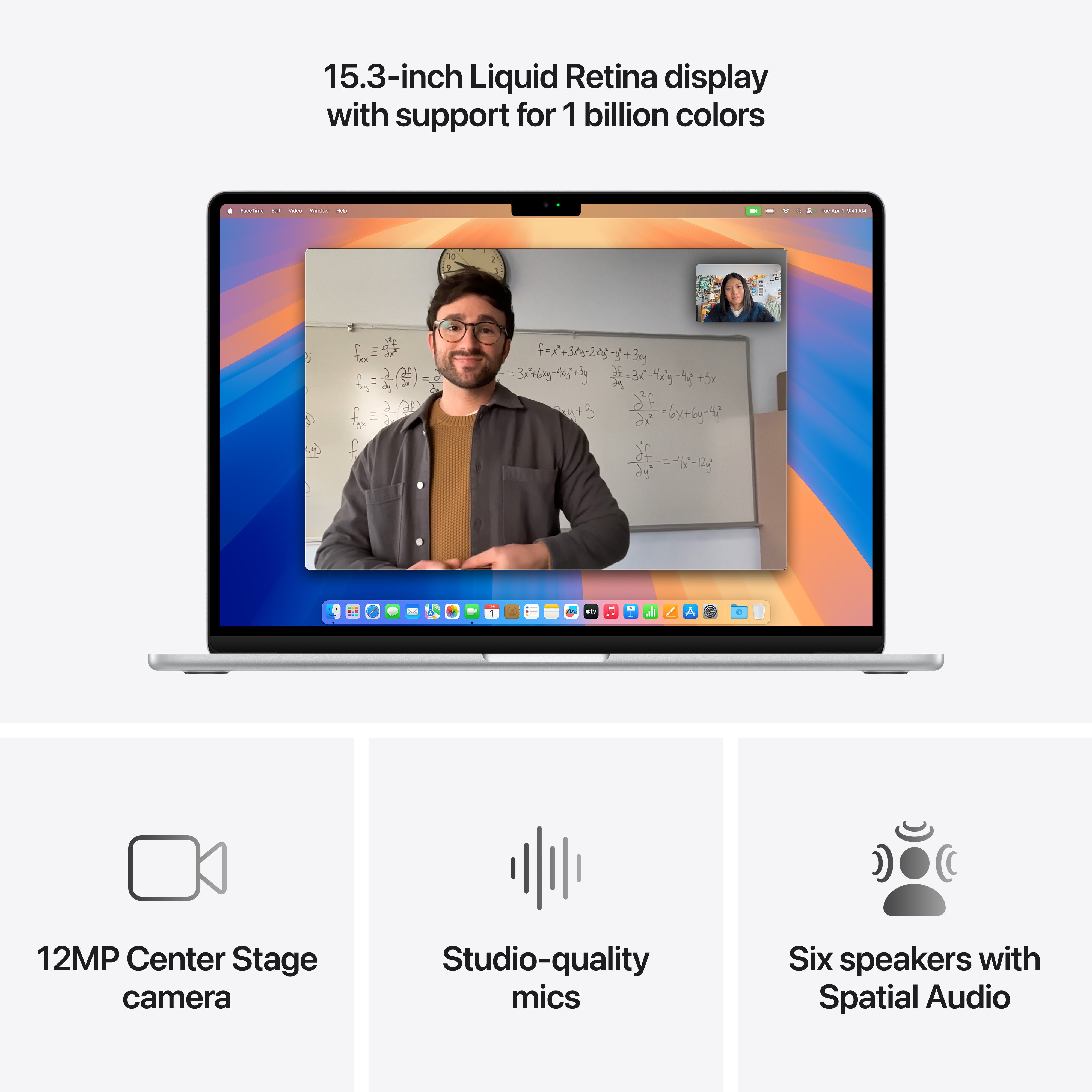 15-inch MacBook Air: Apple M4 chip with 10-Core CPU and 10-Core GPU, 16GB, 256GB SSD - Silver