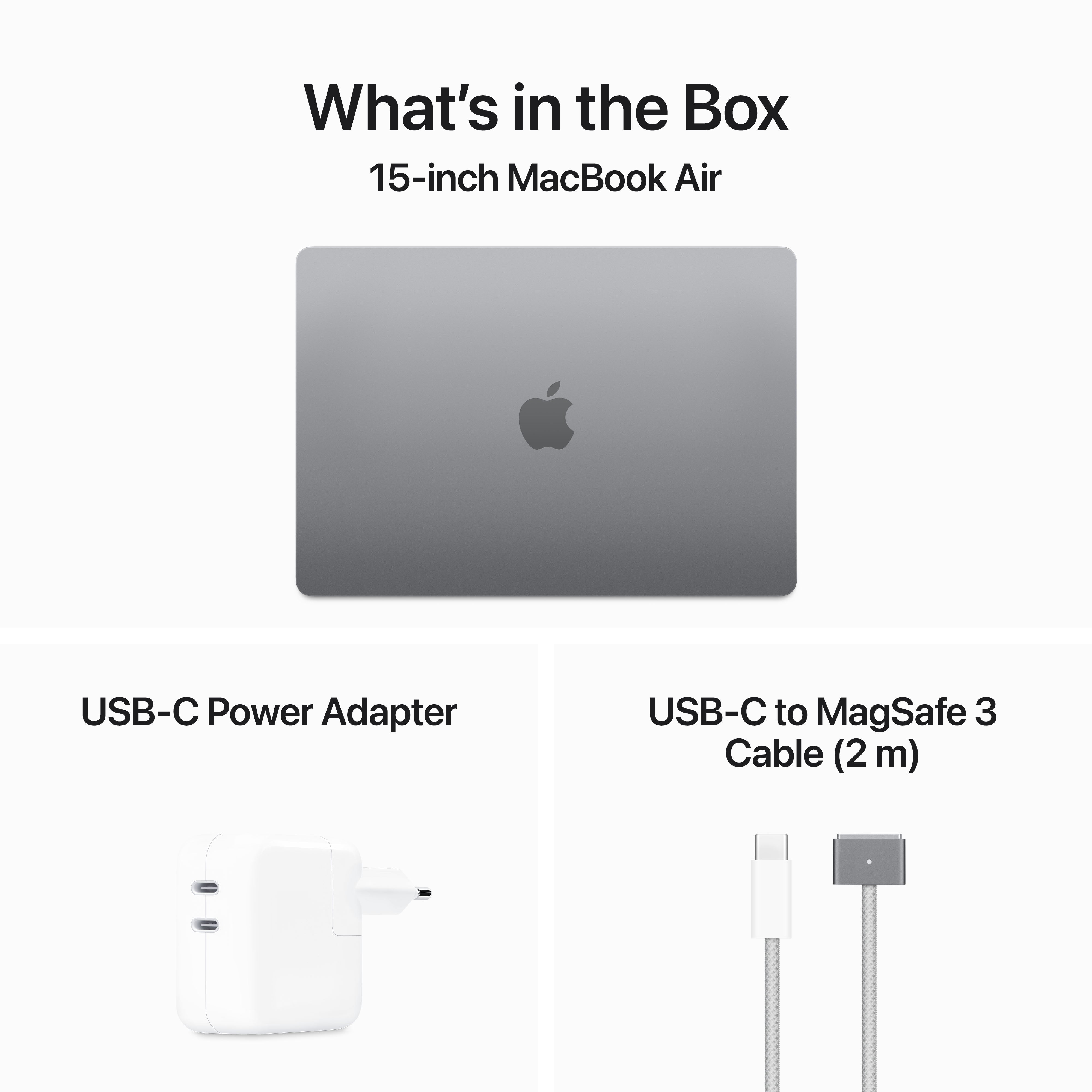15-inch MacBook Air: Apple M3 chip with 8-core CPU and 10-core GPU, 24GB, 512GB SSD