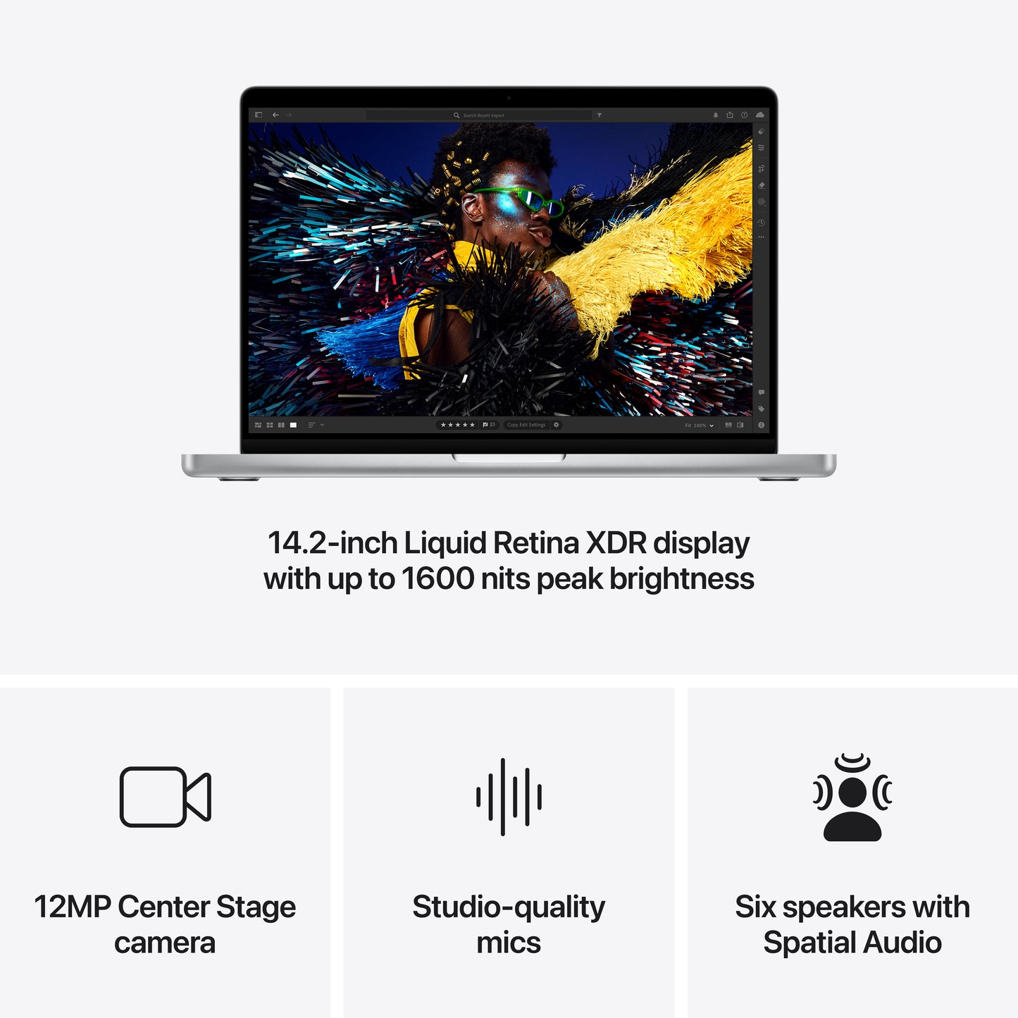 14-inch MacBook Pro: Apple M4 Pro chip with 12‑core CPU and 16‑core GPU, 24GB, 512GB SSD
