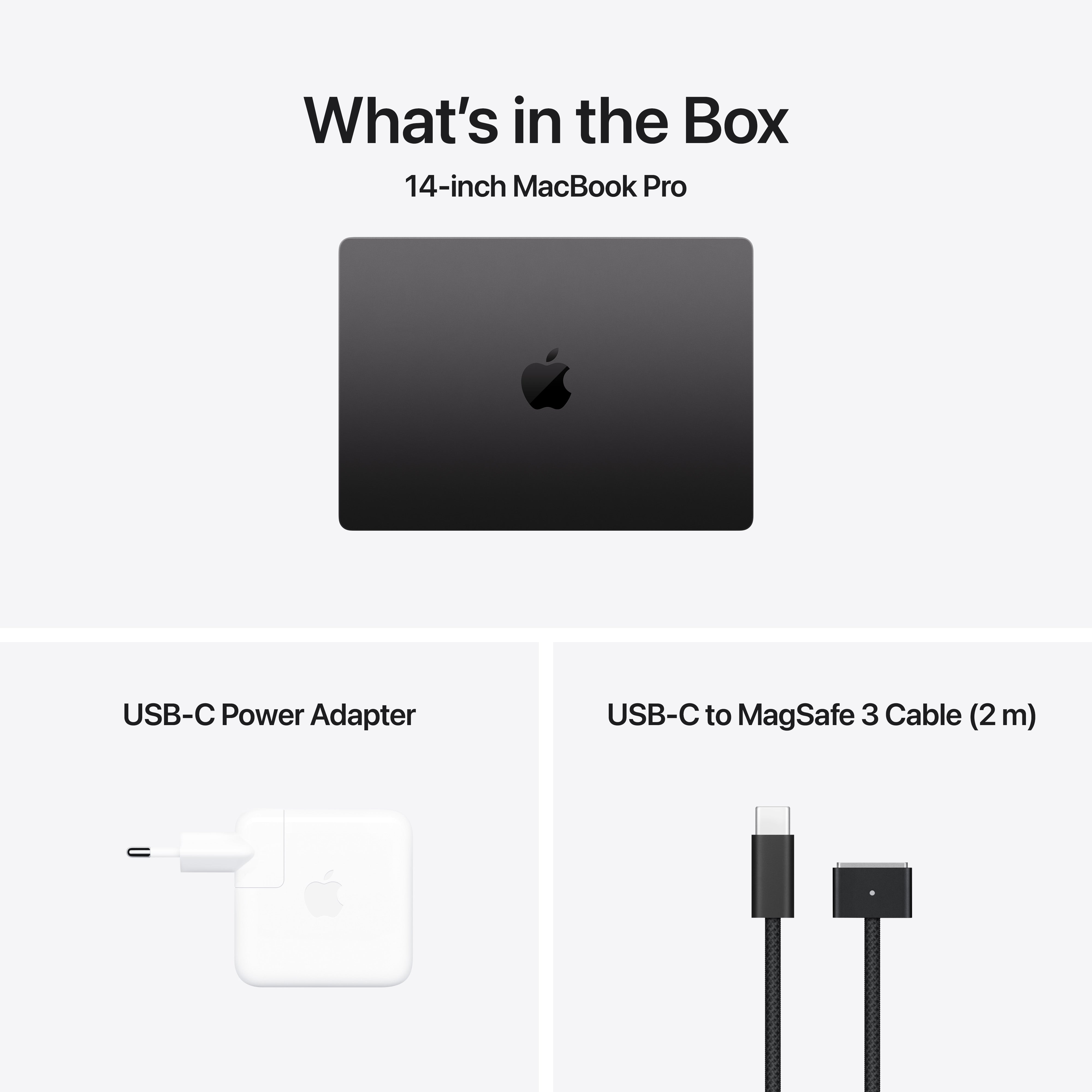 14-inch MacBook Pro: Apple M4 chip with 10‑core CPU and 10‑core GPU, 16GB, 512GB SSD