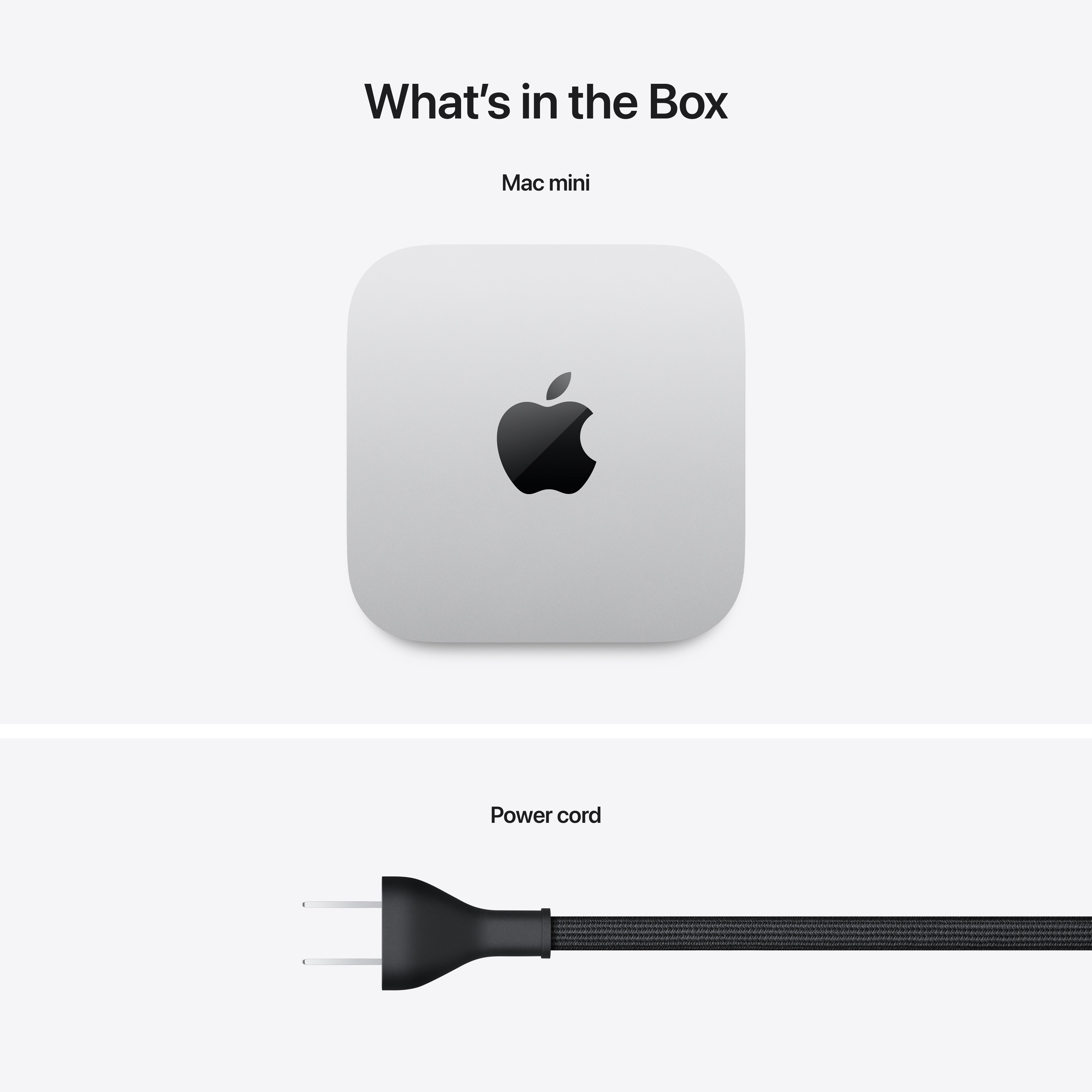 Mac mini: Apple M4 chip with 10‑core CPU and 10‑core GPU, 16GB, 256GB SSD