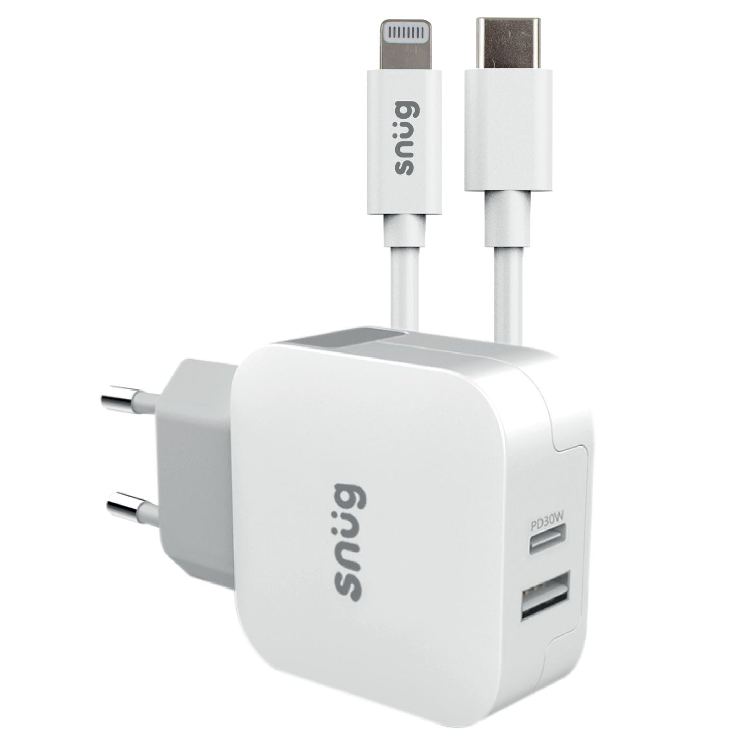 SNUG 2 Port 42W PD Charger