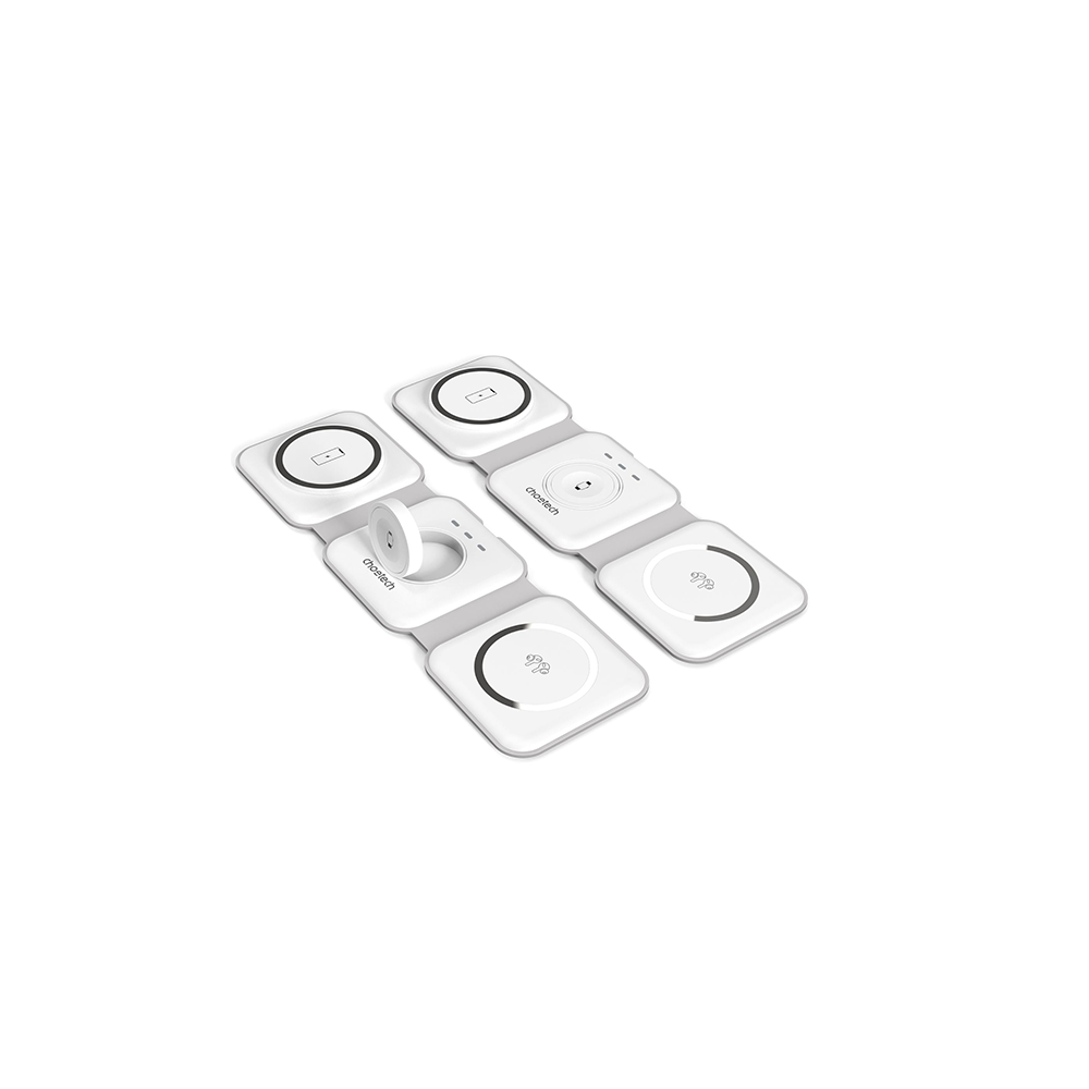 CHOETECH  3IN1 Mag Wireless Charger 15W
