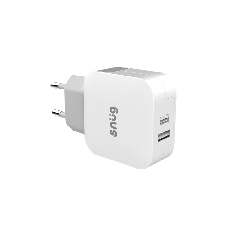 SNUG 2 Port 42W PD Charger