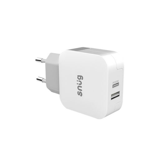 SNUG 2 Port 42W PD Charger