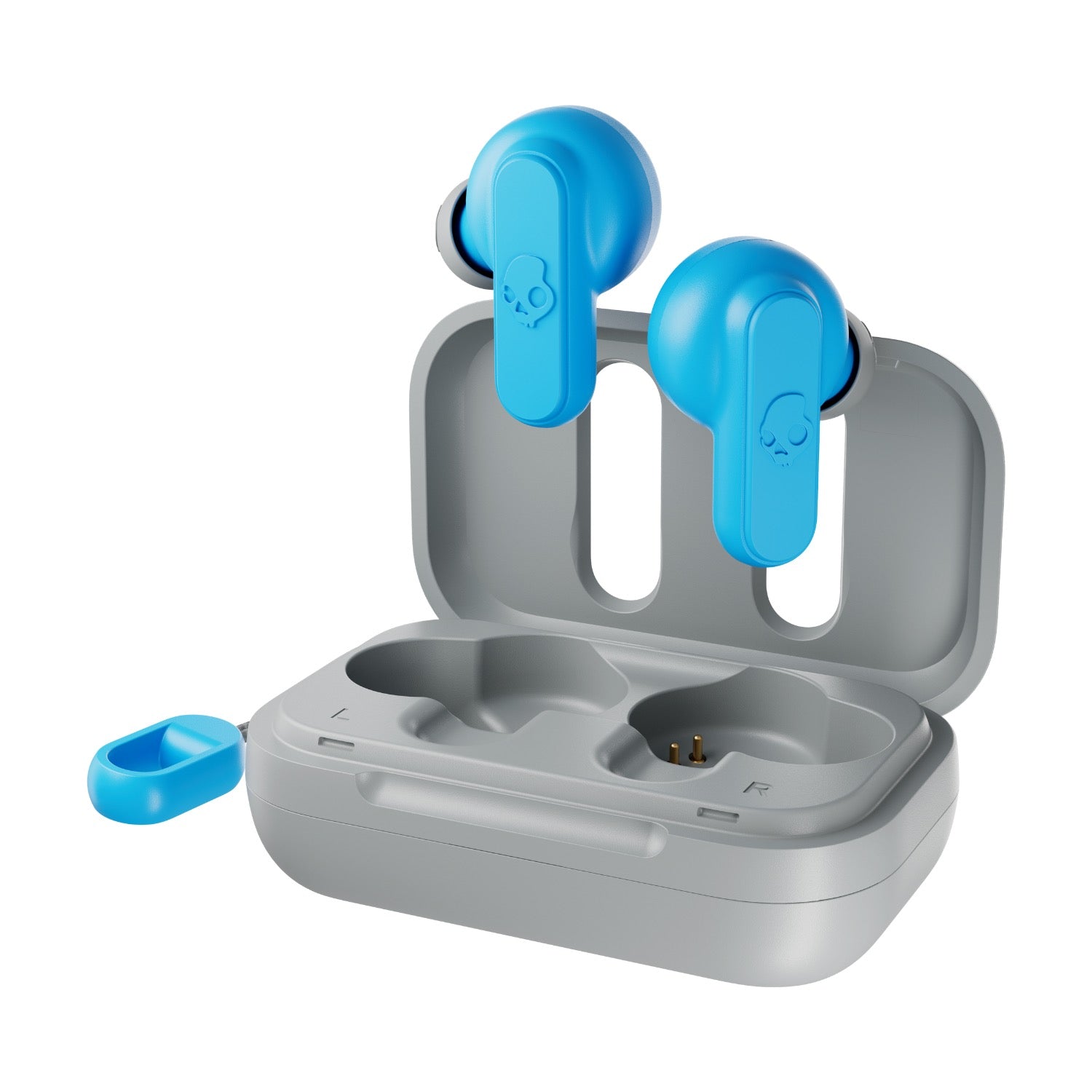 Skullcandy Dime 2 True Wireless In-Ear - Light Grey/Blue SKDY DIME 2TW IN-EAR-LIGHT GREY/BLUE