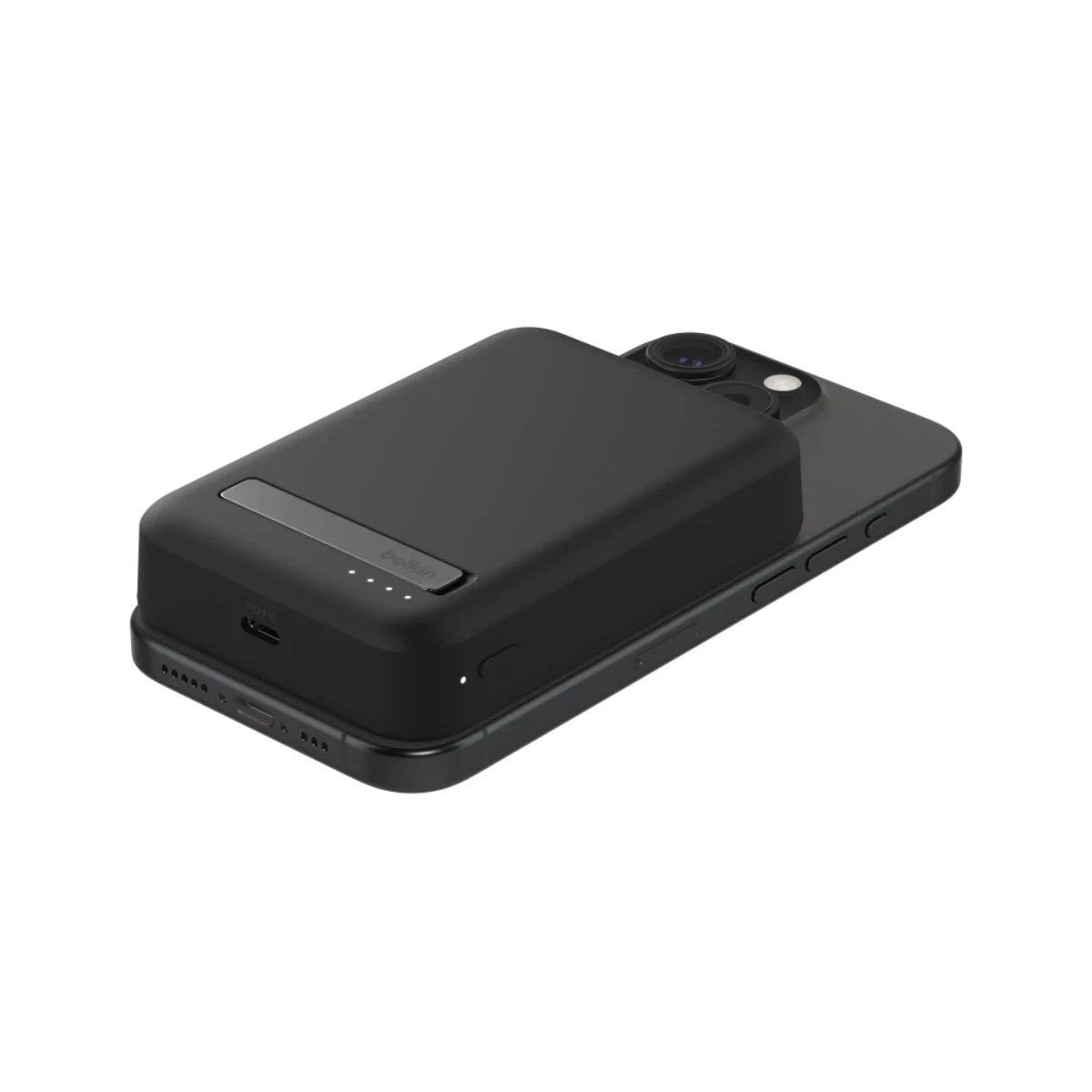 Belkin BoostCharge Qi2 Magnetic 15W Wireless Power Bank + Stand - Black