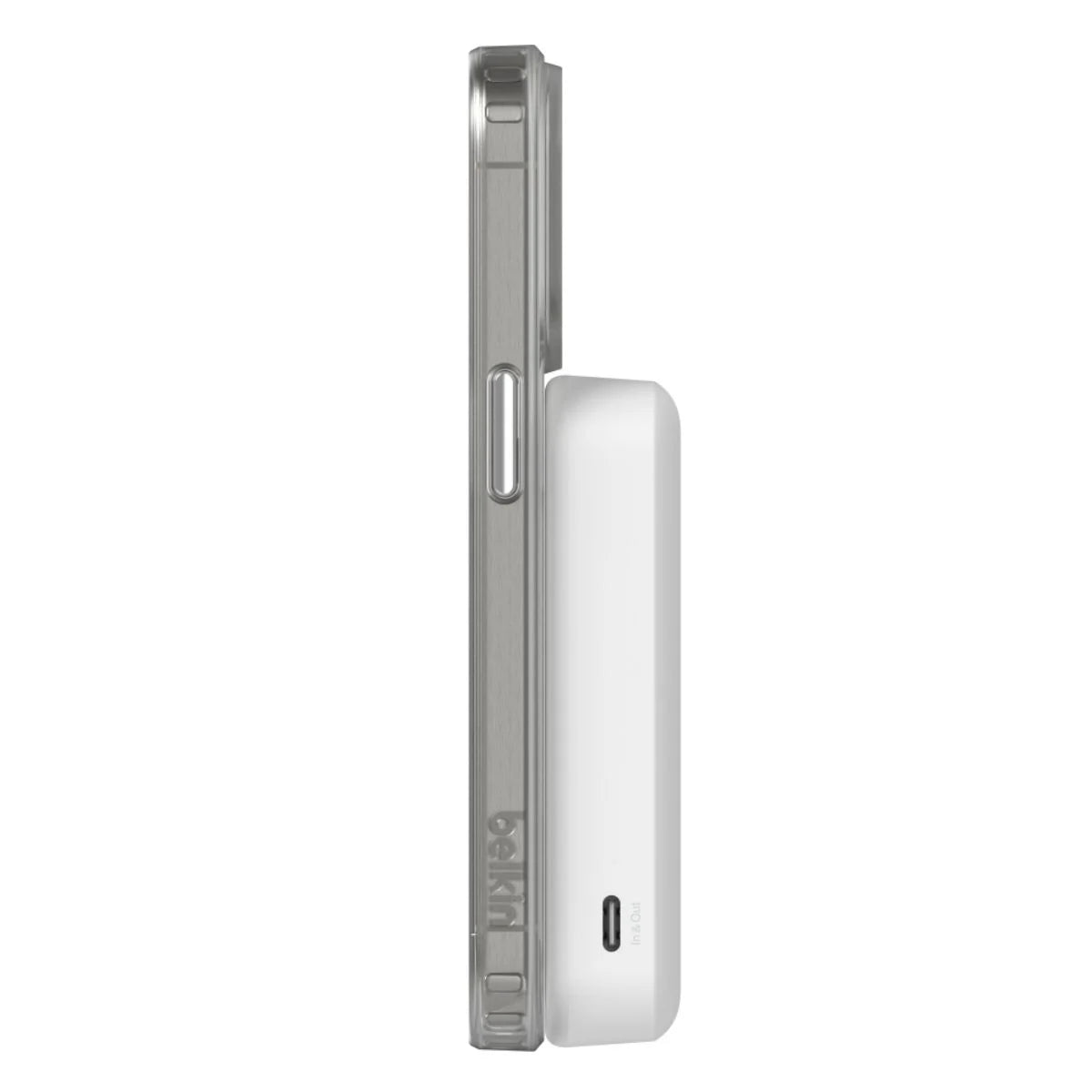 Belkin BoostCharge Qi2 Magnetic 15W Wireless Power Bank + Stand - White