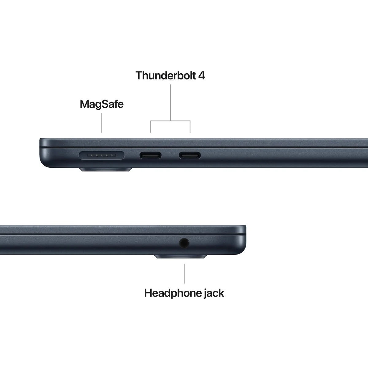 13-inch MacBook Air: Apple M5 chip with 10-core CPU and 10-core GPU, 1TB SSD - Midnight