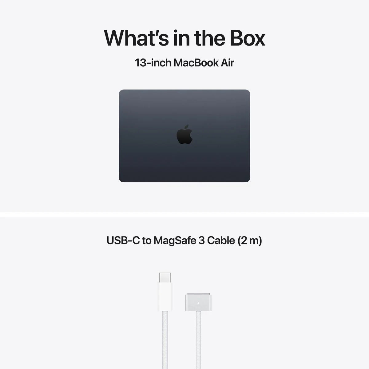 13-inch MacBook Air: Apple M5 chip with 10-core CPU and 10-core GPU, 1TB SSD - Midnight