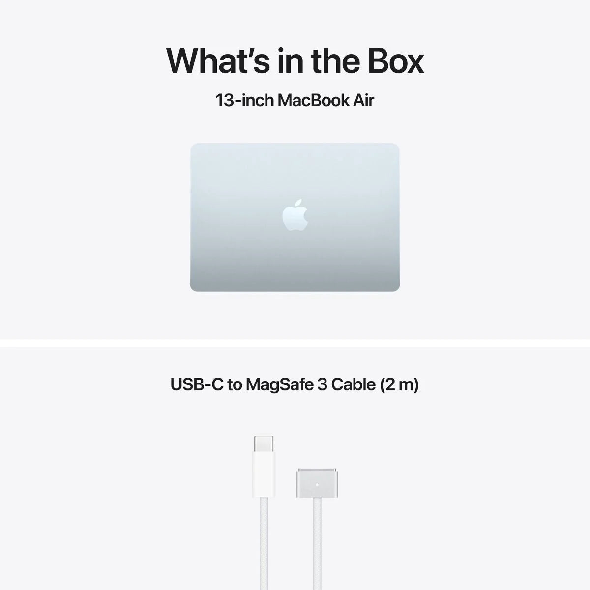 MacBook Air 13-inch | Apple M5 | 10‑core CPU 10‑core GPU | 16GB | 1TB SSD - Sky Blue