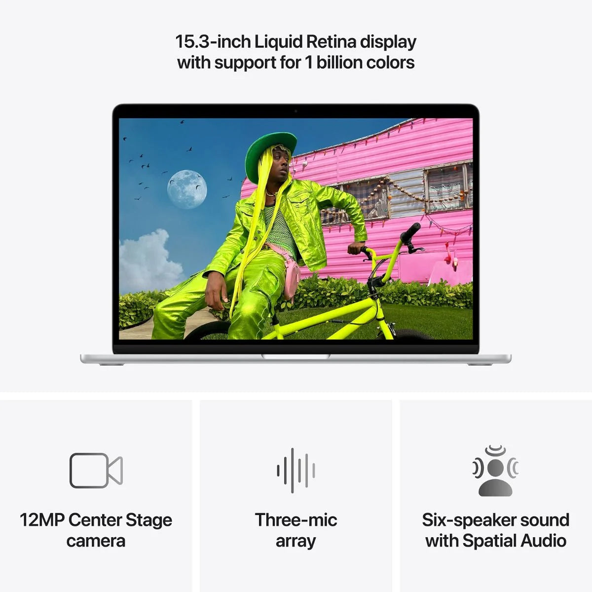 MacBook Air 13-inch | Apple M5 | 10‑core CPU 10‑core GPU | 24GB | 1TB SSD - Silver