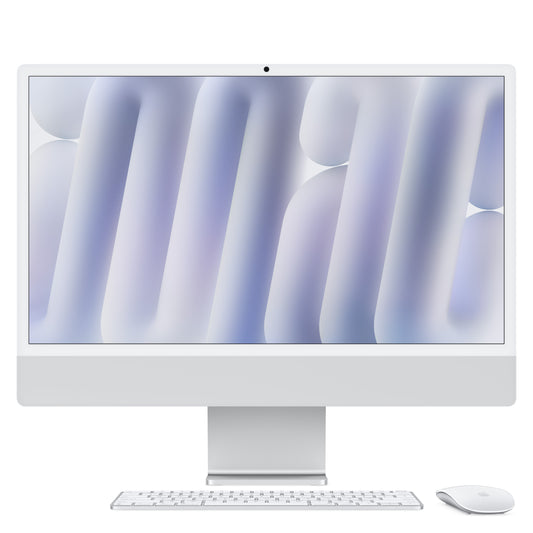 24-inch iMac with Retina 4.5K display: Apple M4 chip with 8‑core CPU and 8‑core GPU, 16GB, 256GB SSD