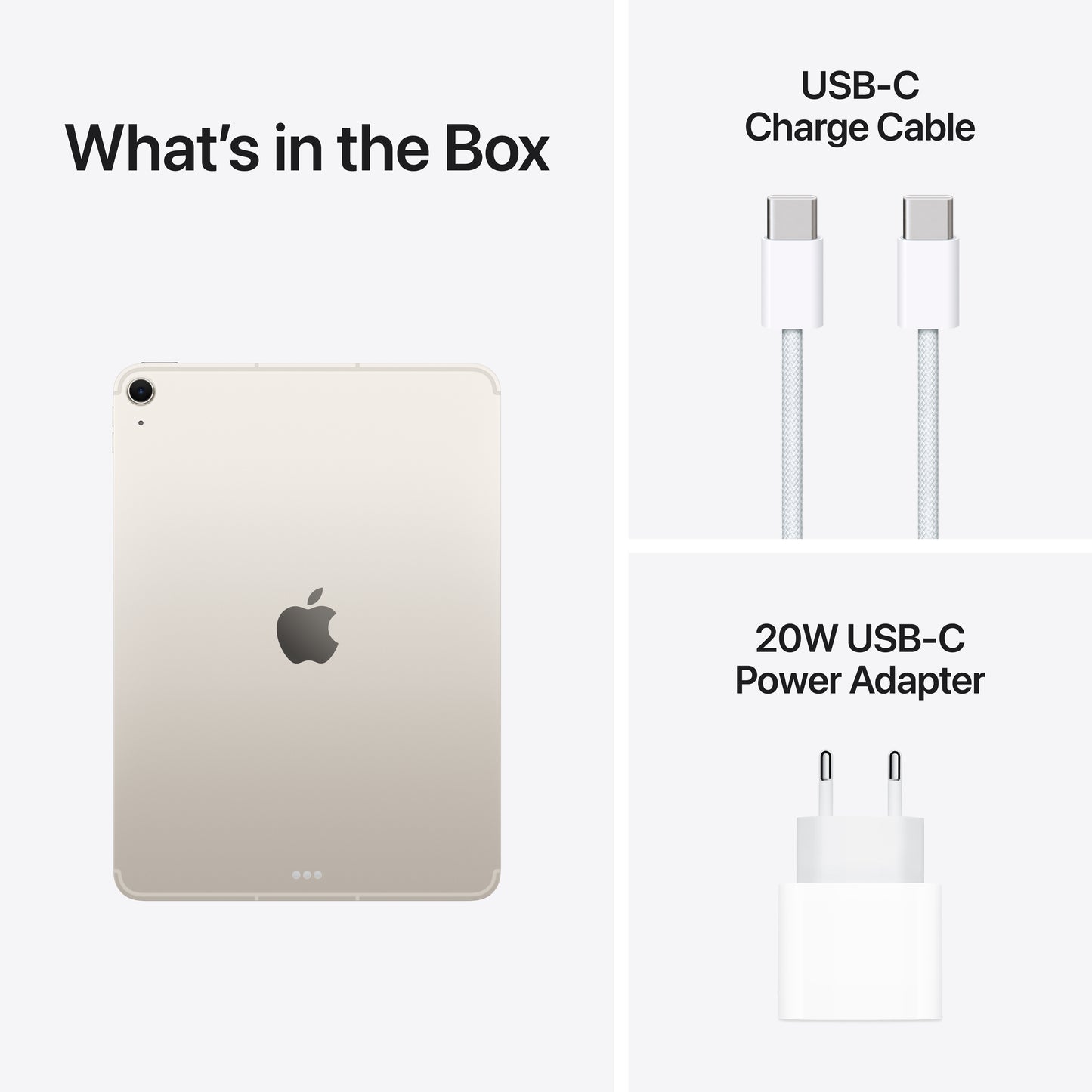 11-inch iPad Air Wi-fi + Cellular 256GB - Starlight