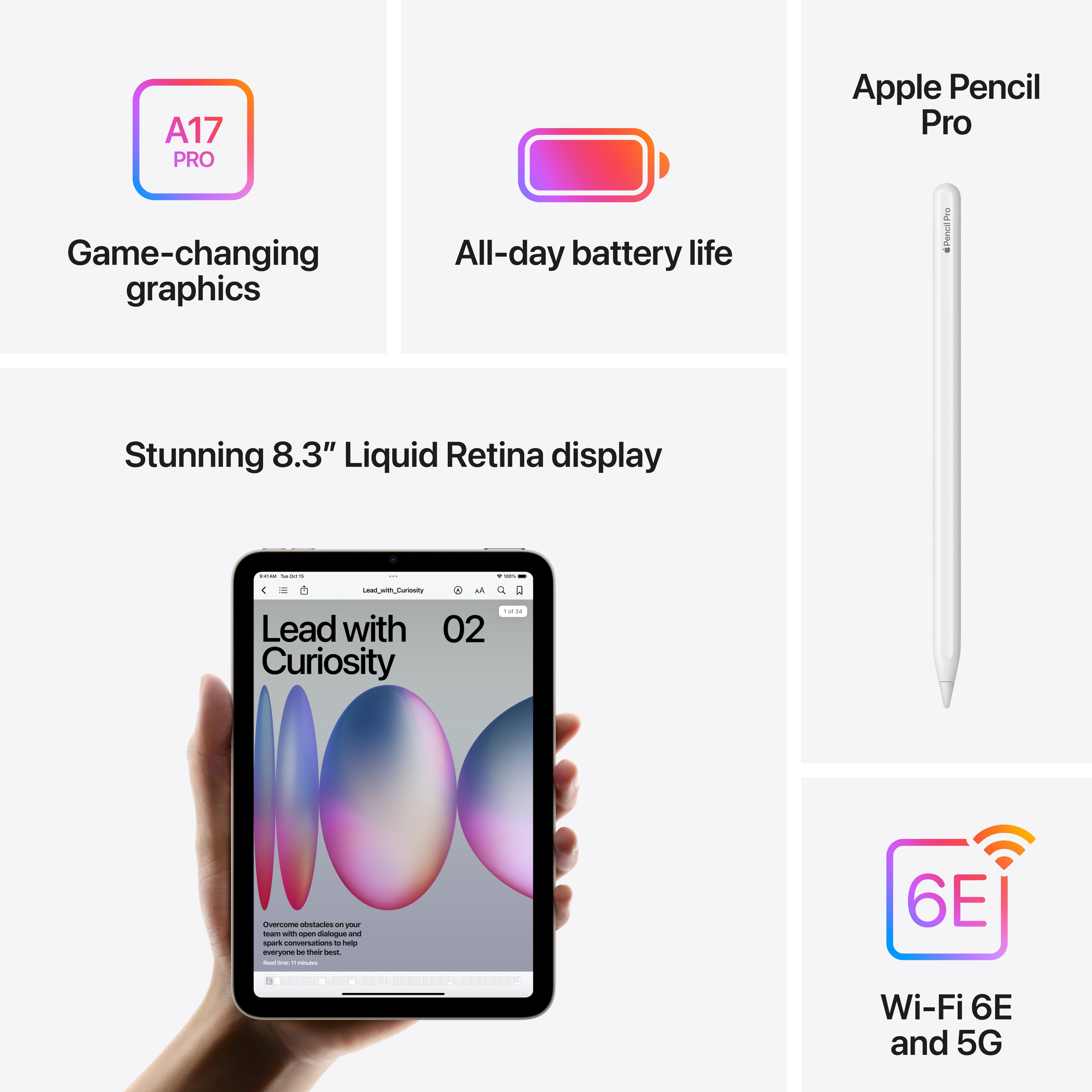 iPad mini Wi-Fi + Cellular 128GB