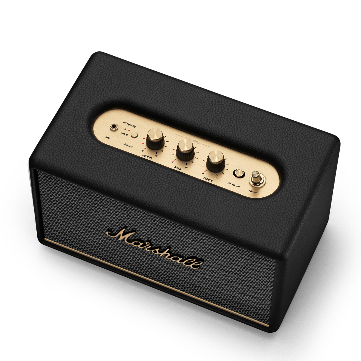 Marshall Acton 3  Bluetooth Speaker - Black