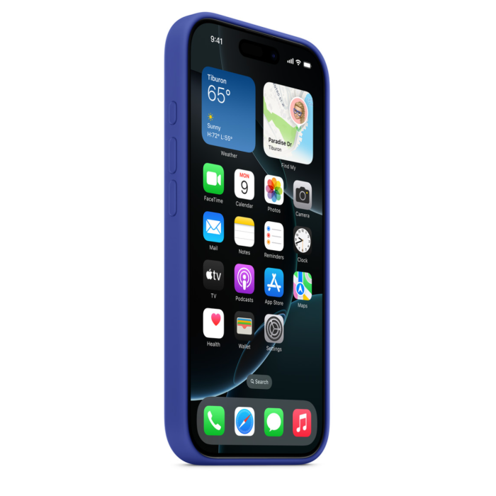 Apple iPhone 16 Pro Silicone MagSafe Case - Ultramarine
