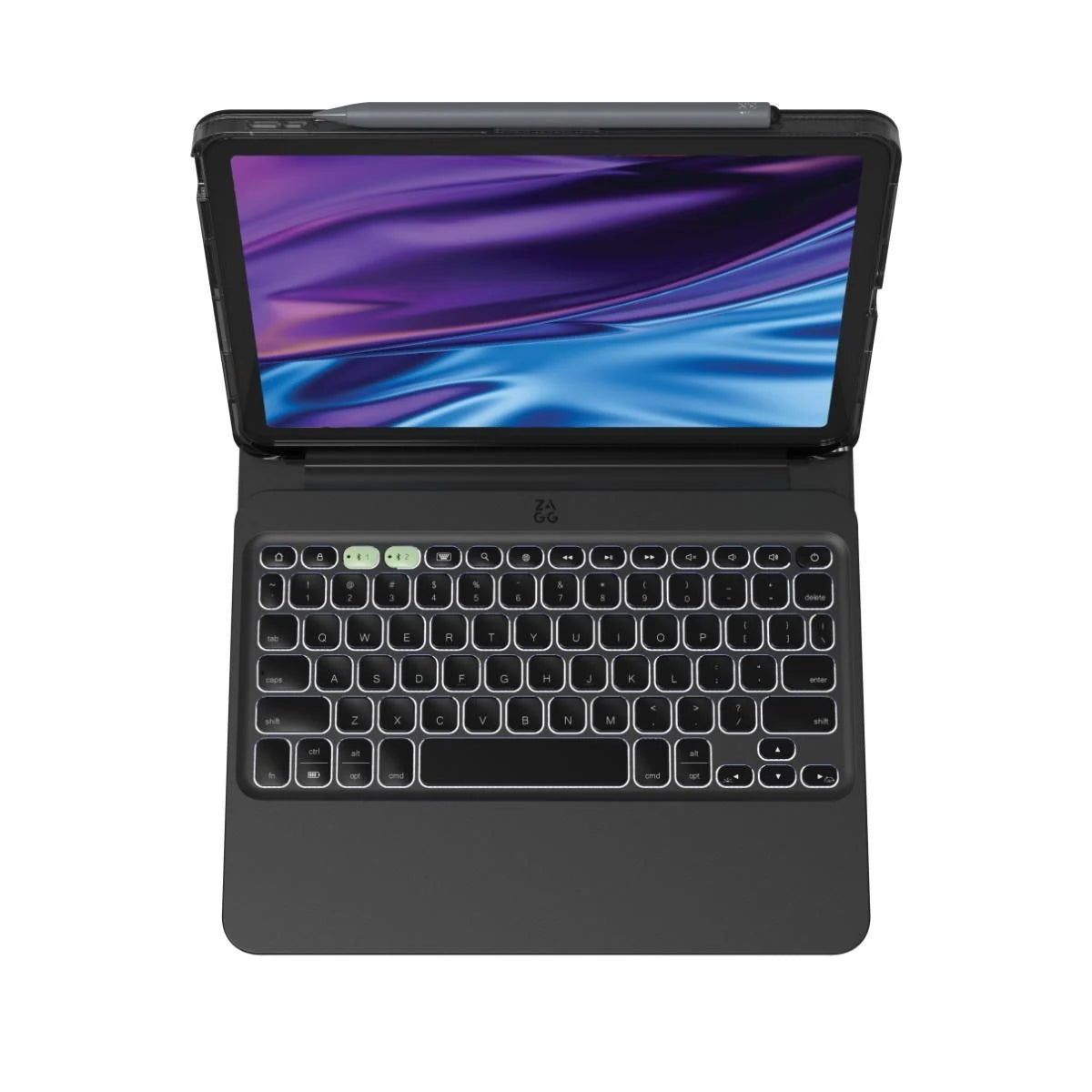 Zagg Keyboard Pro Keys 2 for iPad Air 11-inch (M4/M3/M2)/ iPad Air 10.9-inch (5th & 4th Gen) - Black