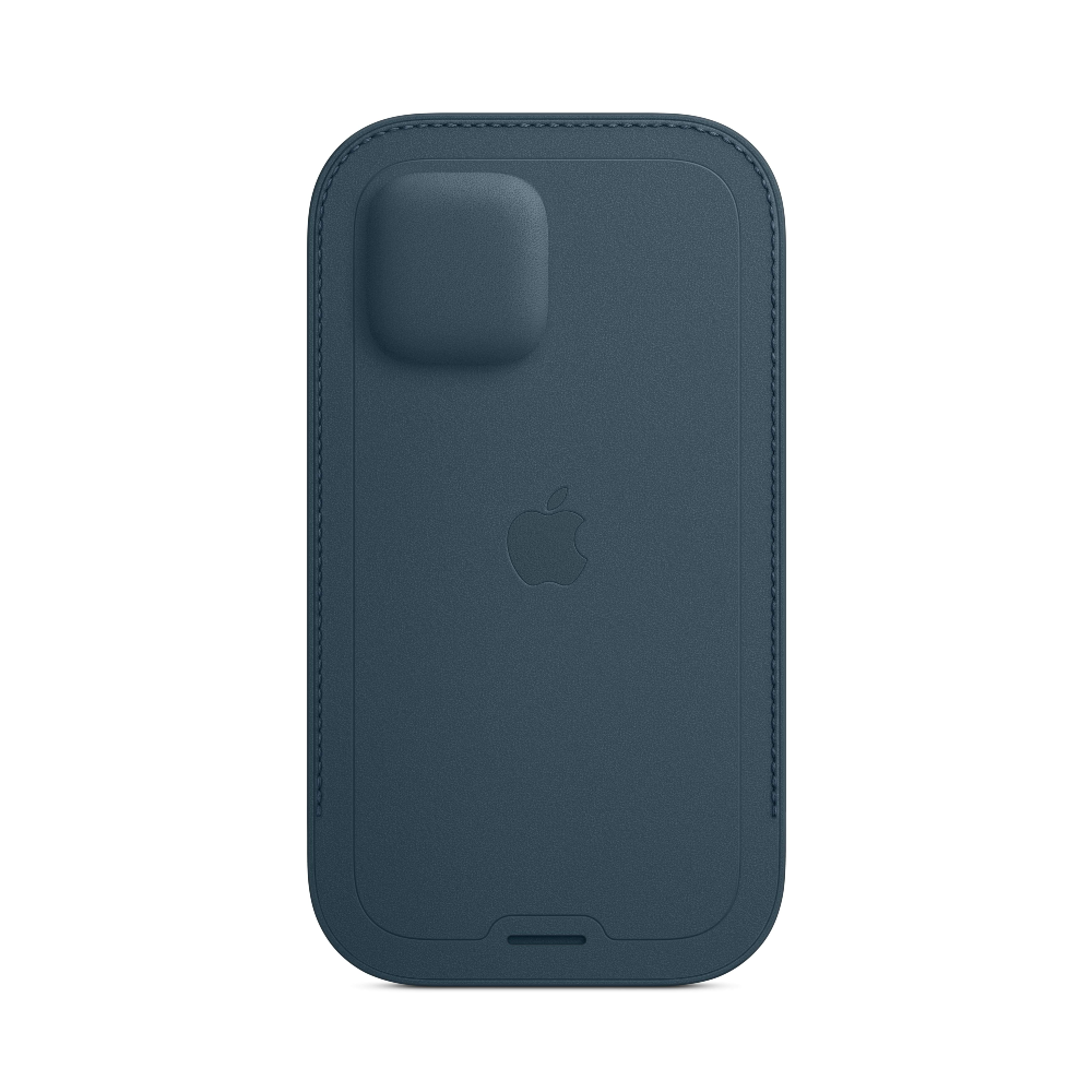 iPhone 12 | 12 Pro Leather Sleeve With Magsafe - Baltic Blue - iStore Zambia