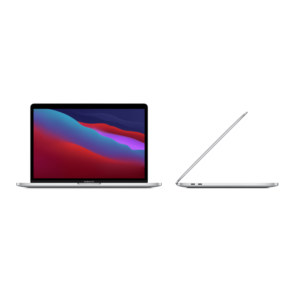 13-inch Macbook Pro: Apple M1 Chip With 8‑core Cpu and 8‑core Gpu, 256GB Ssd - Silver - iStore Zambia