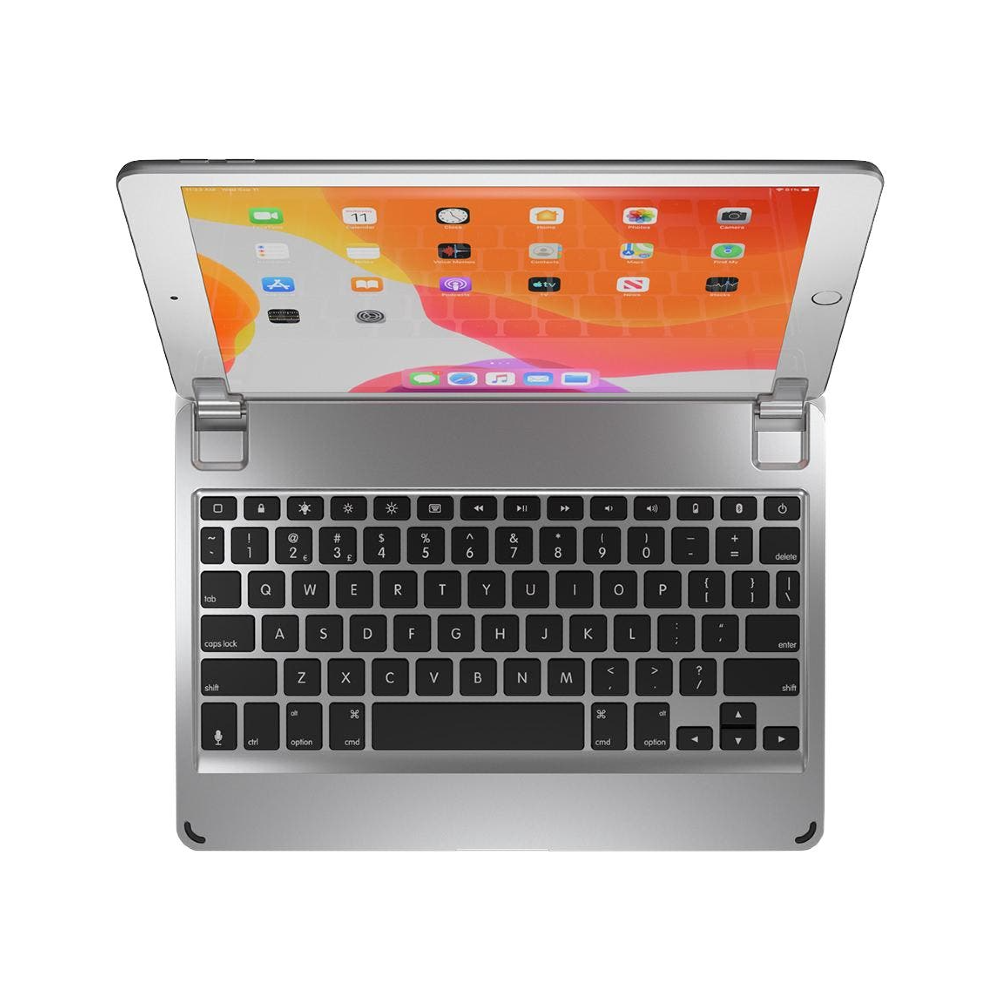 Brydge Aluminium Bluetooth Keyboard for 10.2-inch iPad 7th Gen - Silver - iStore Zambia